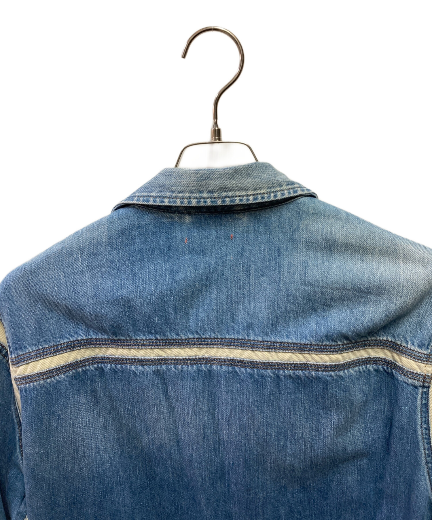中古・古着通販】DIESEL (ディーゼル) ロングデニムシャツ インディゴ 