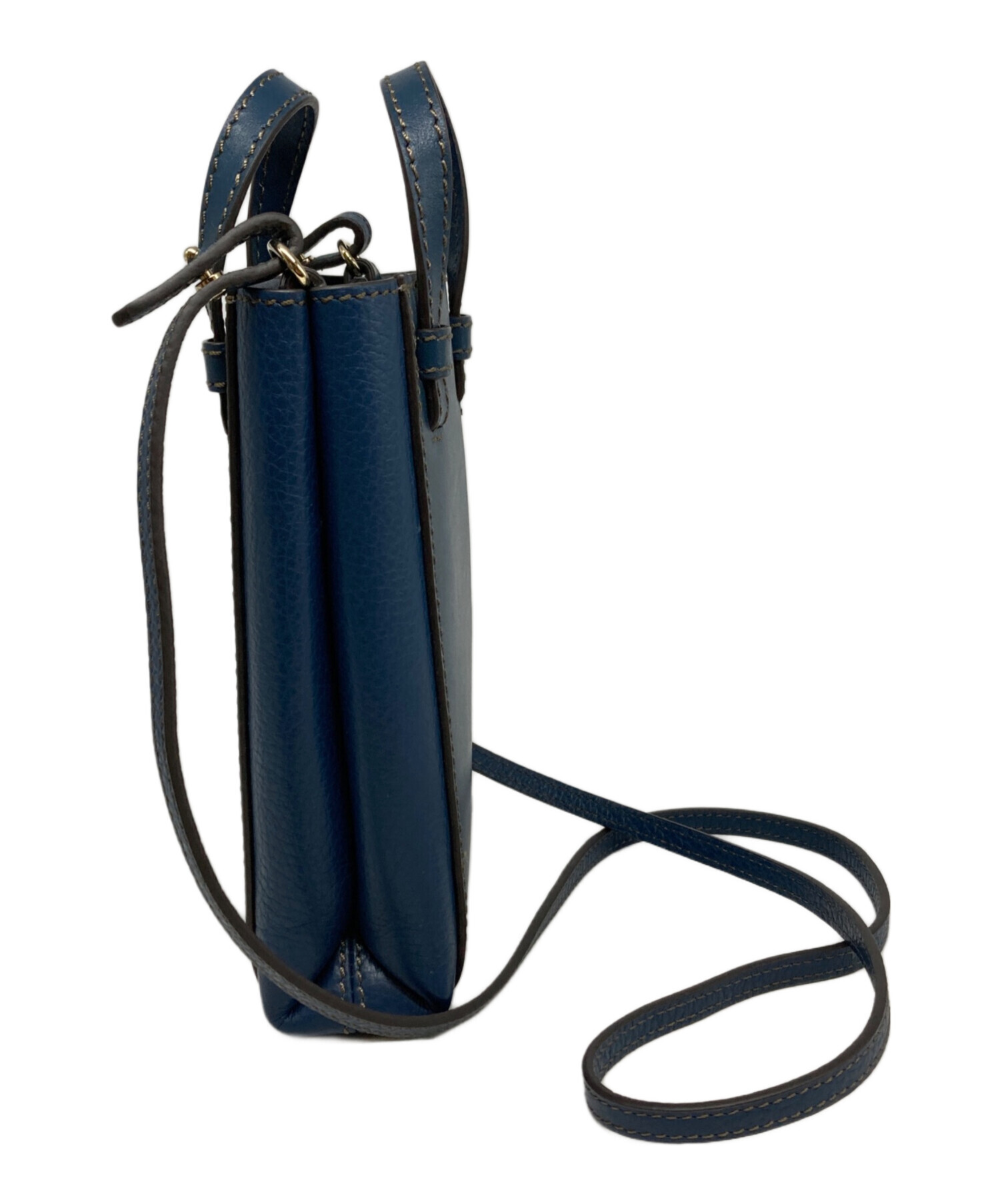 FURLA フルラ ショルダーバッグ  青 【古着】【中古】【送料無料】 中古・古着通販】FURLA (フルラ) ショルダーバッグ ブルー｜ブランド