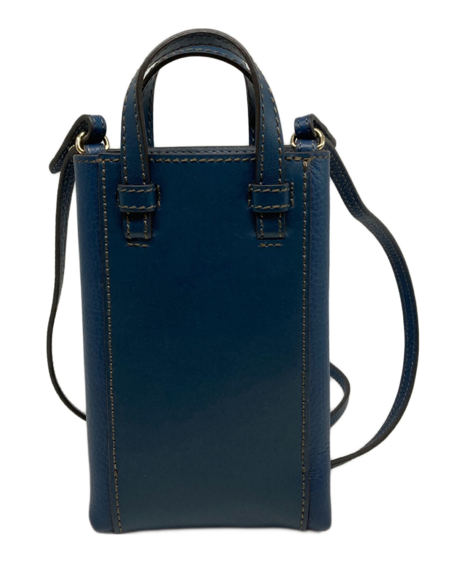 FURLA フルラ ショルダーバッグ  青 【古着】【中古】【送料無料】 中古・古着通販】FURLA (フルラ) ショルダーバッグ ブルー｜ブランド