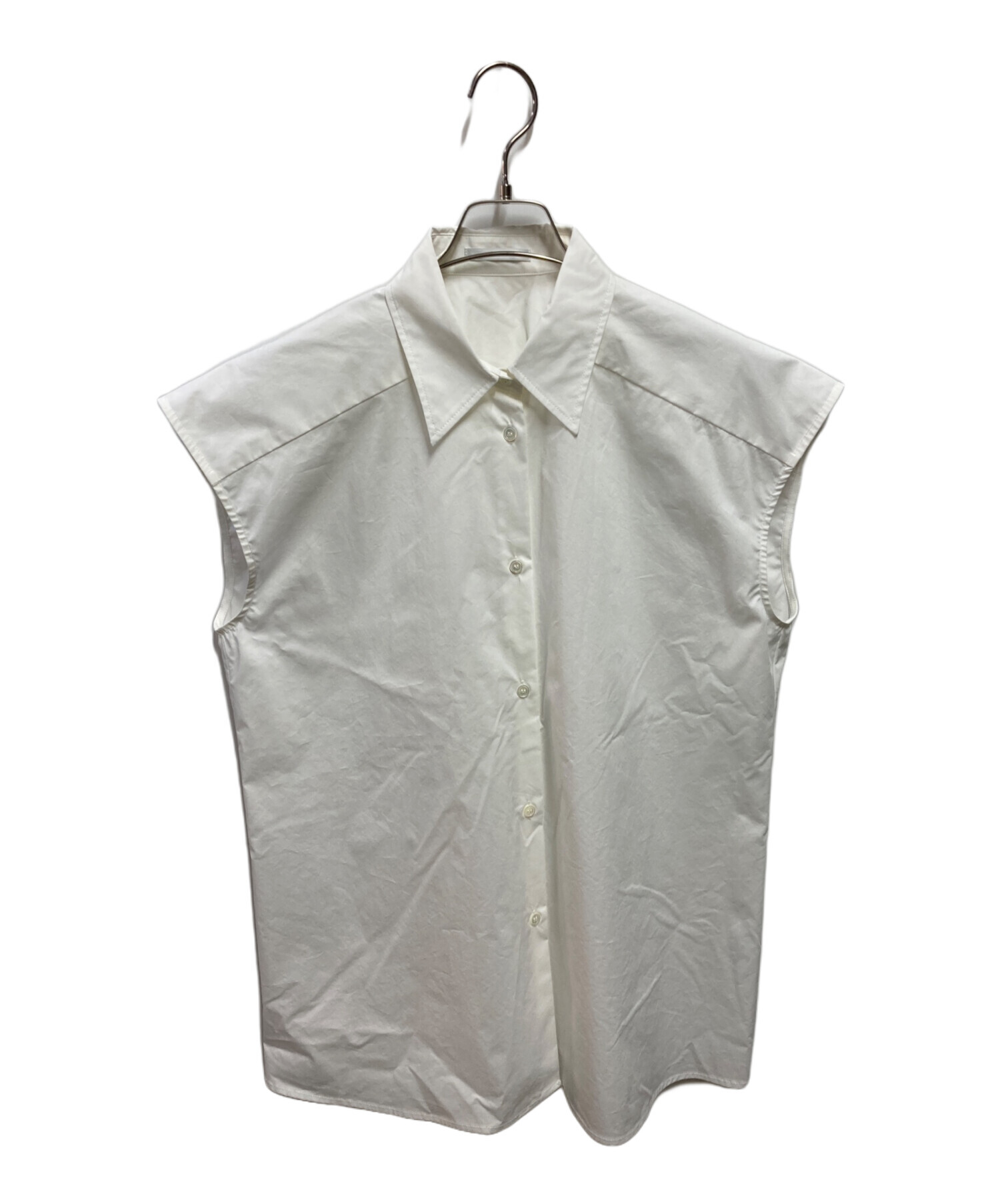 中古・古着通販】CELERI (セルリ) 25SS Sleeveless ワイドシャツ L