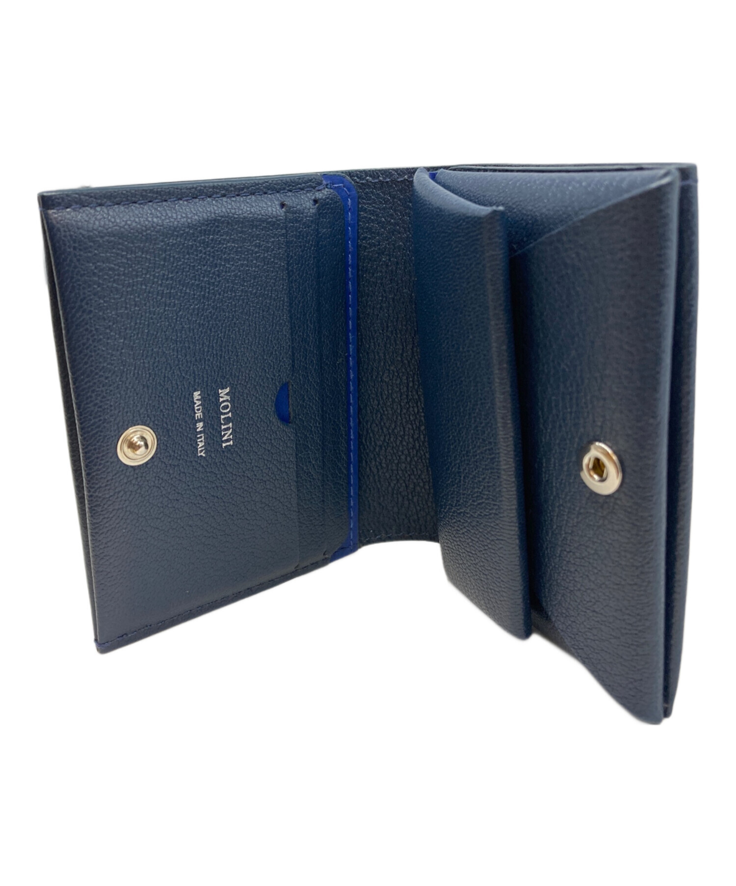 中古・古着通販】MOLINI (モリニ) Bifold Compact Wallet - Navy