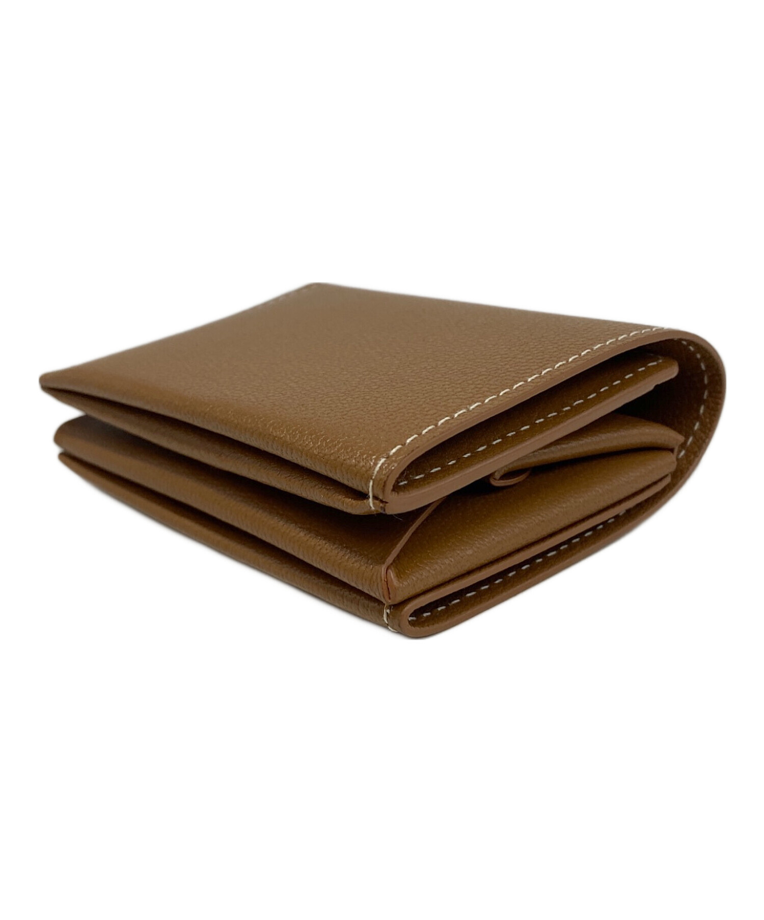中古・古着通販】MOLINI (モリニ) Bifold Compact Wallet ブラウン 