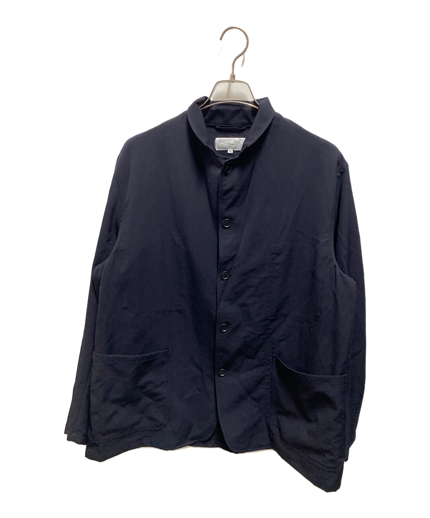 中古・古着通販】FOLL (フォル) washed wool gaba daily jacket