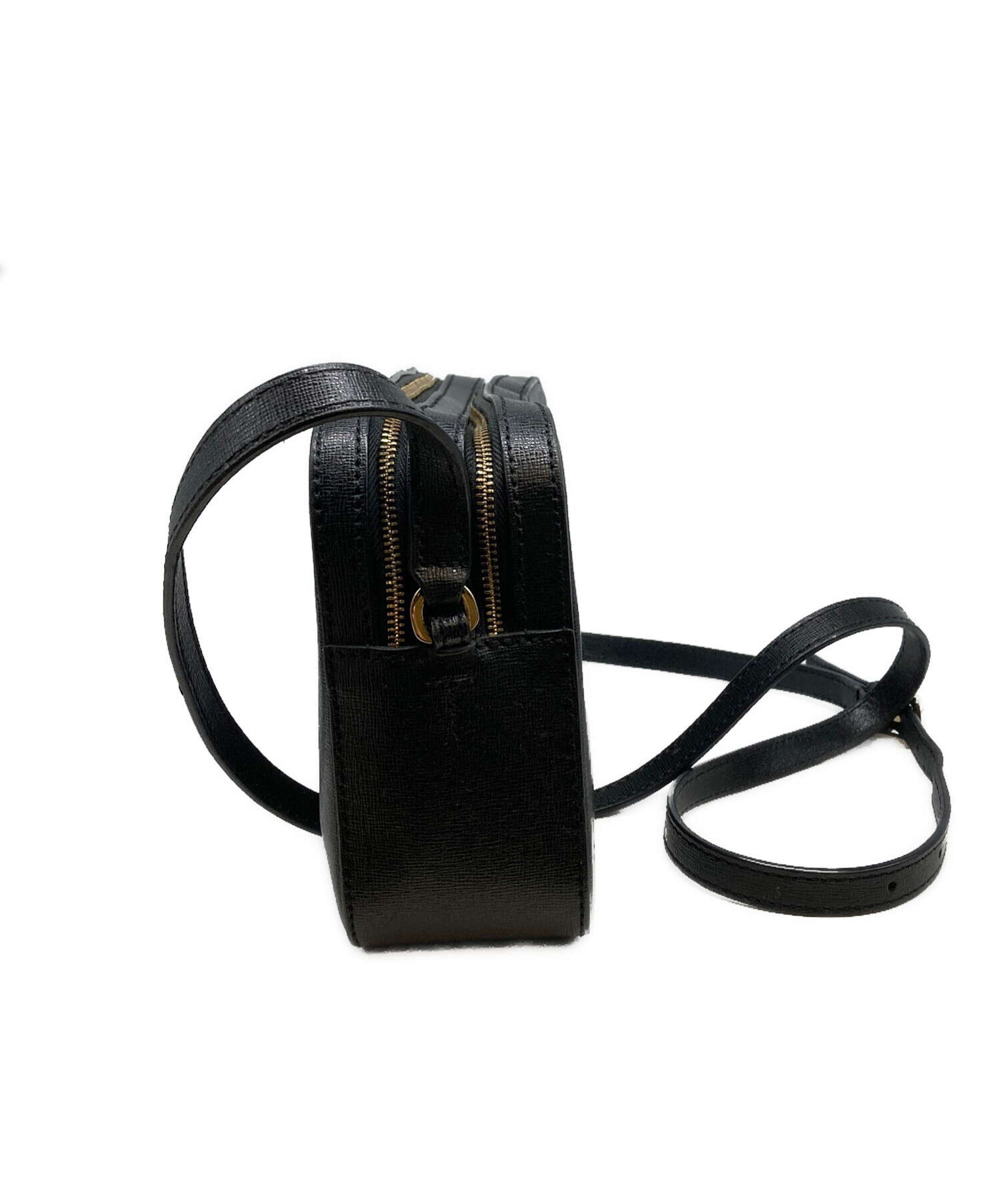 中古・古着通販】FURLA (フルラ) ショルダーバッグ ブラック｜ブランド