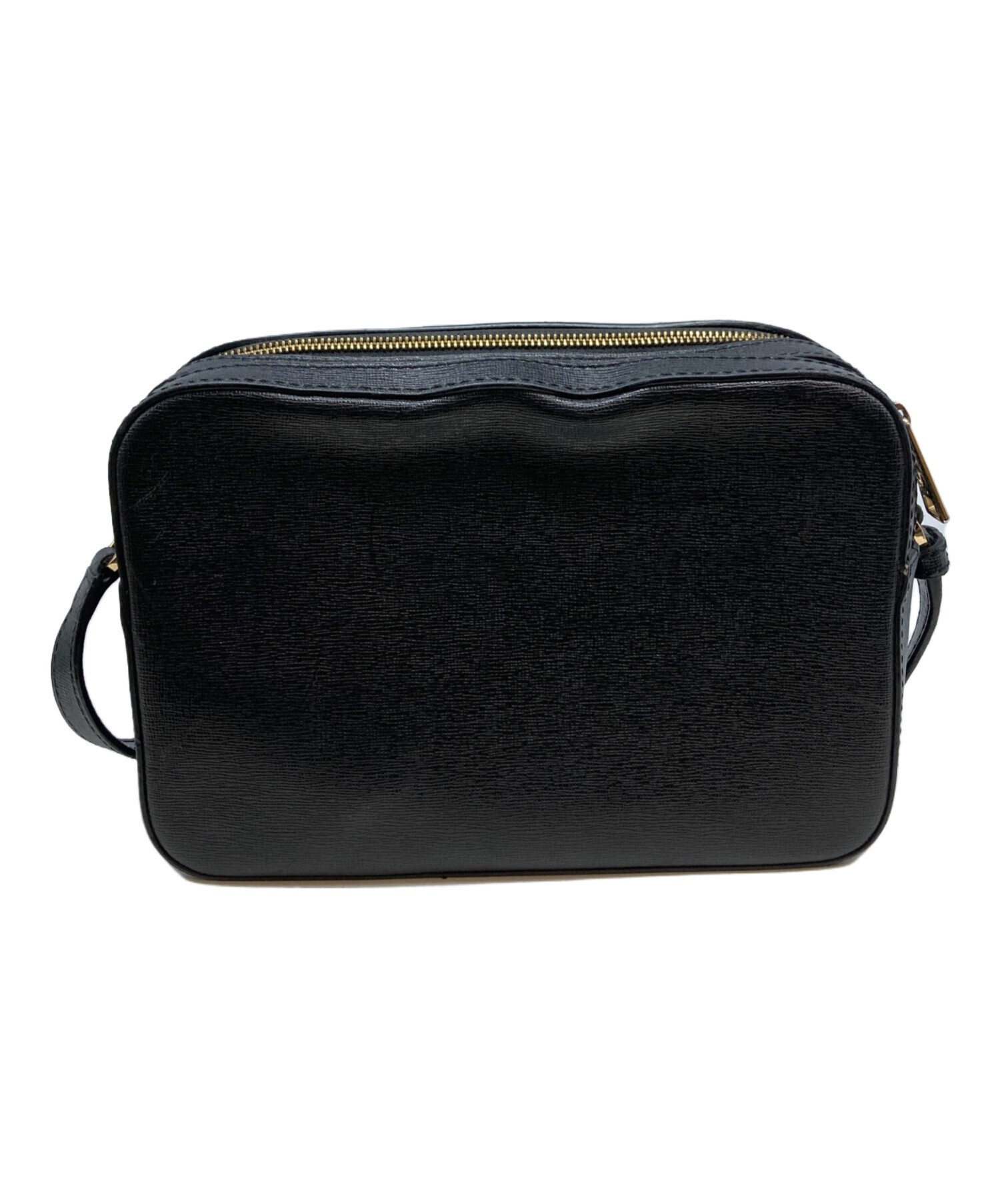 中古・古着通販】FURLA (フルラ) ショルダーバッグ ブラック｜ブランド