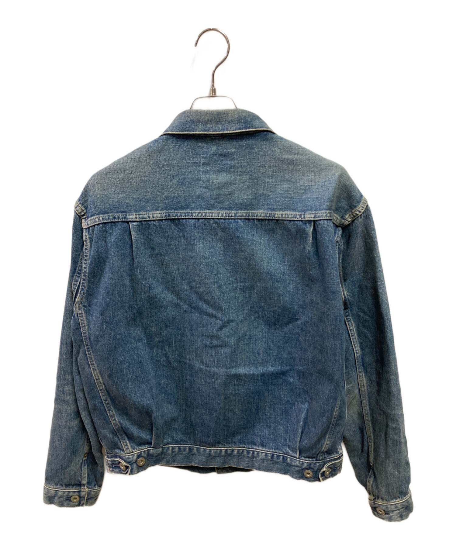 中古・古着通販】AVIREX (アヴィレックス) TFQP DENIM JKT USED WASH