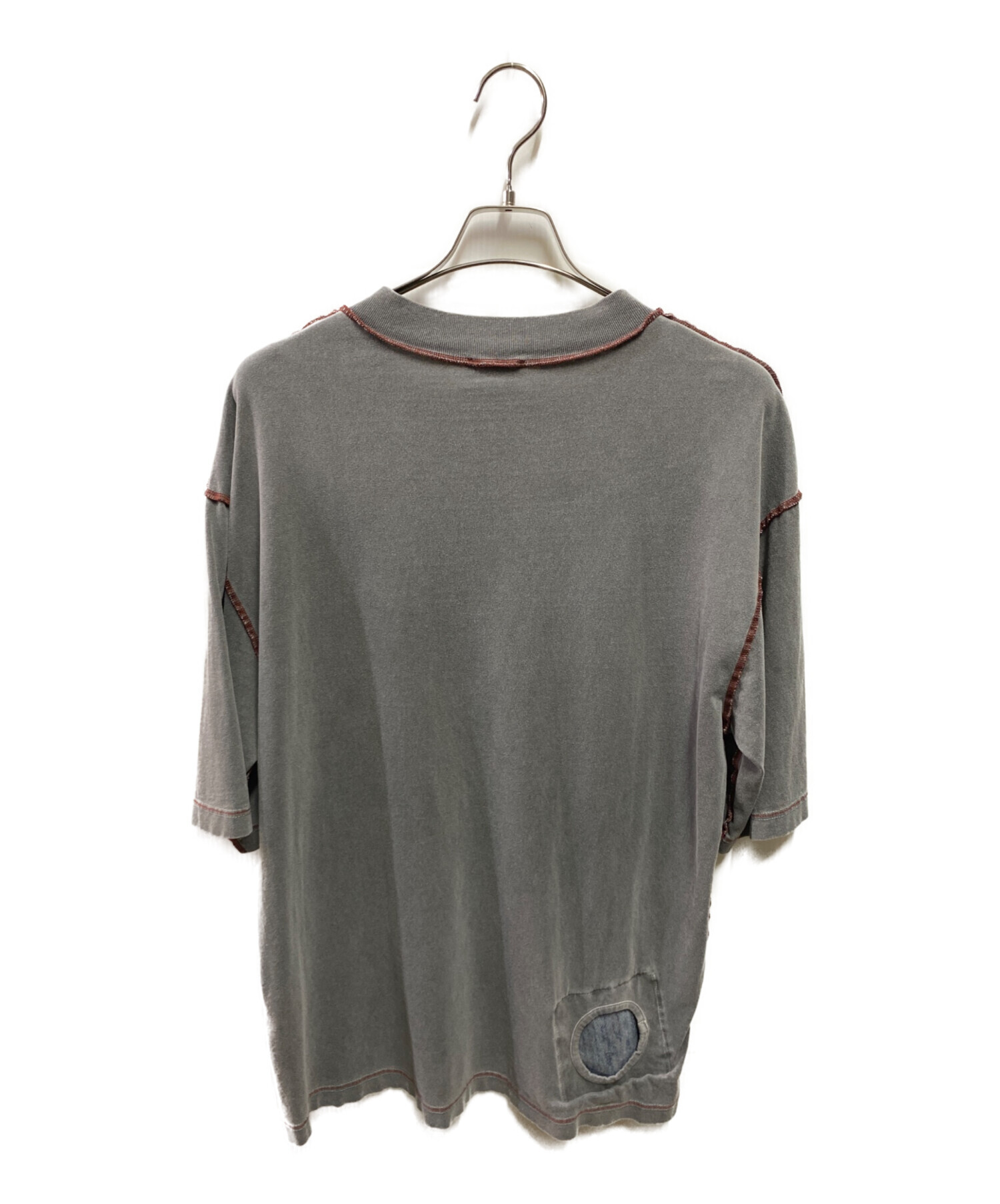 中古・古着通販】DIESEL (ディーゼル) Tシャツ グレー サイズ:S 