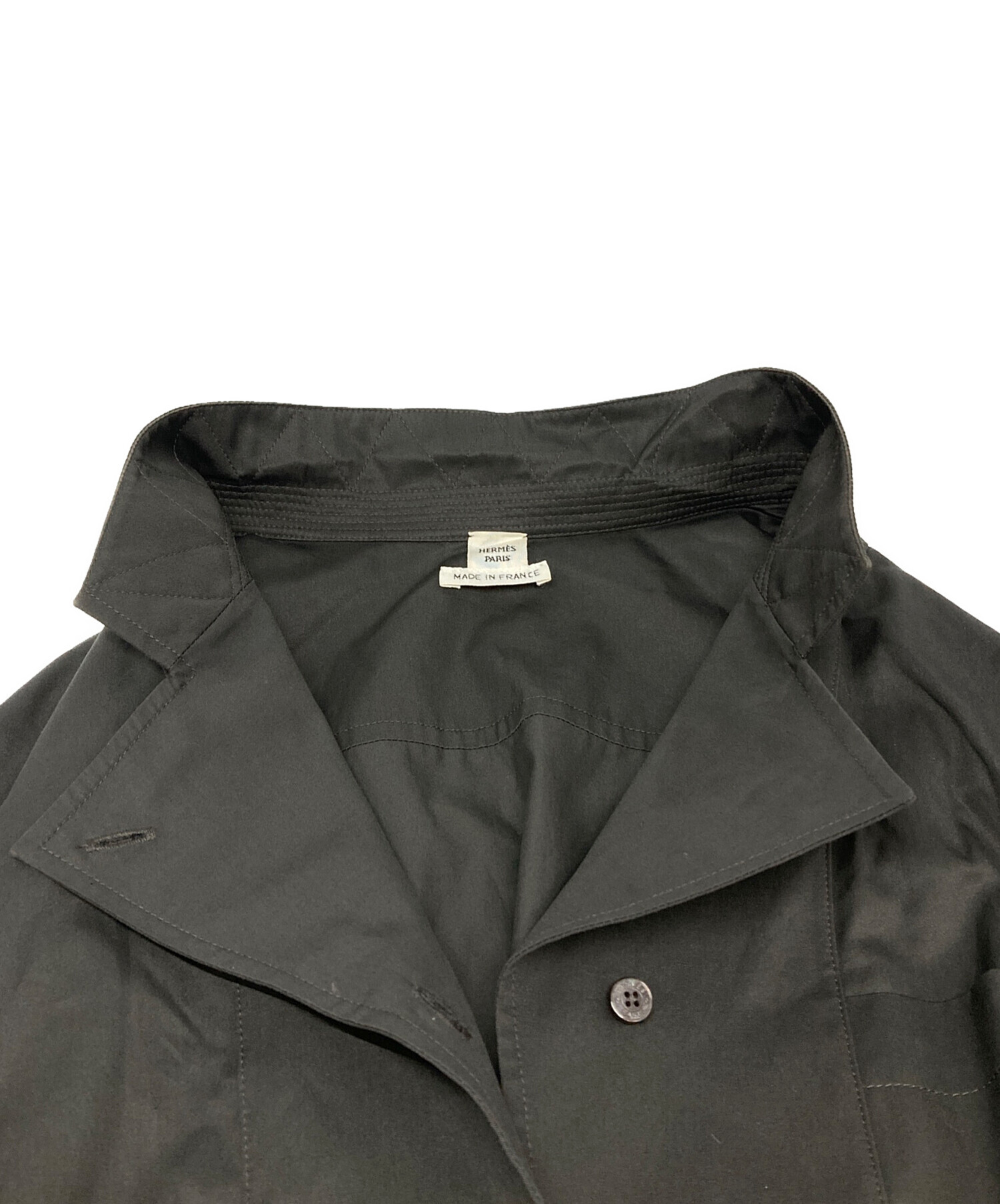 中古・古着通販】HERMES (エルメス) 23AW マザーオブパールボタン