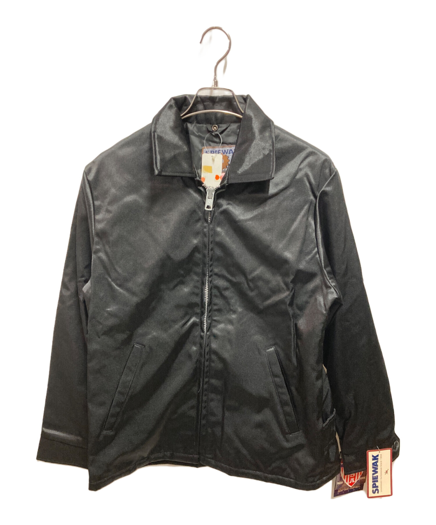 【美品】90s スピワック N-2B タイタンクロス コヨーテファー 黒 USA 中古・古着通販】SPIEWAK (スピワック) 90sタイタンクロスジャケット