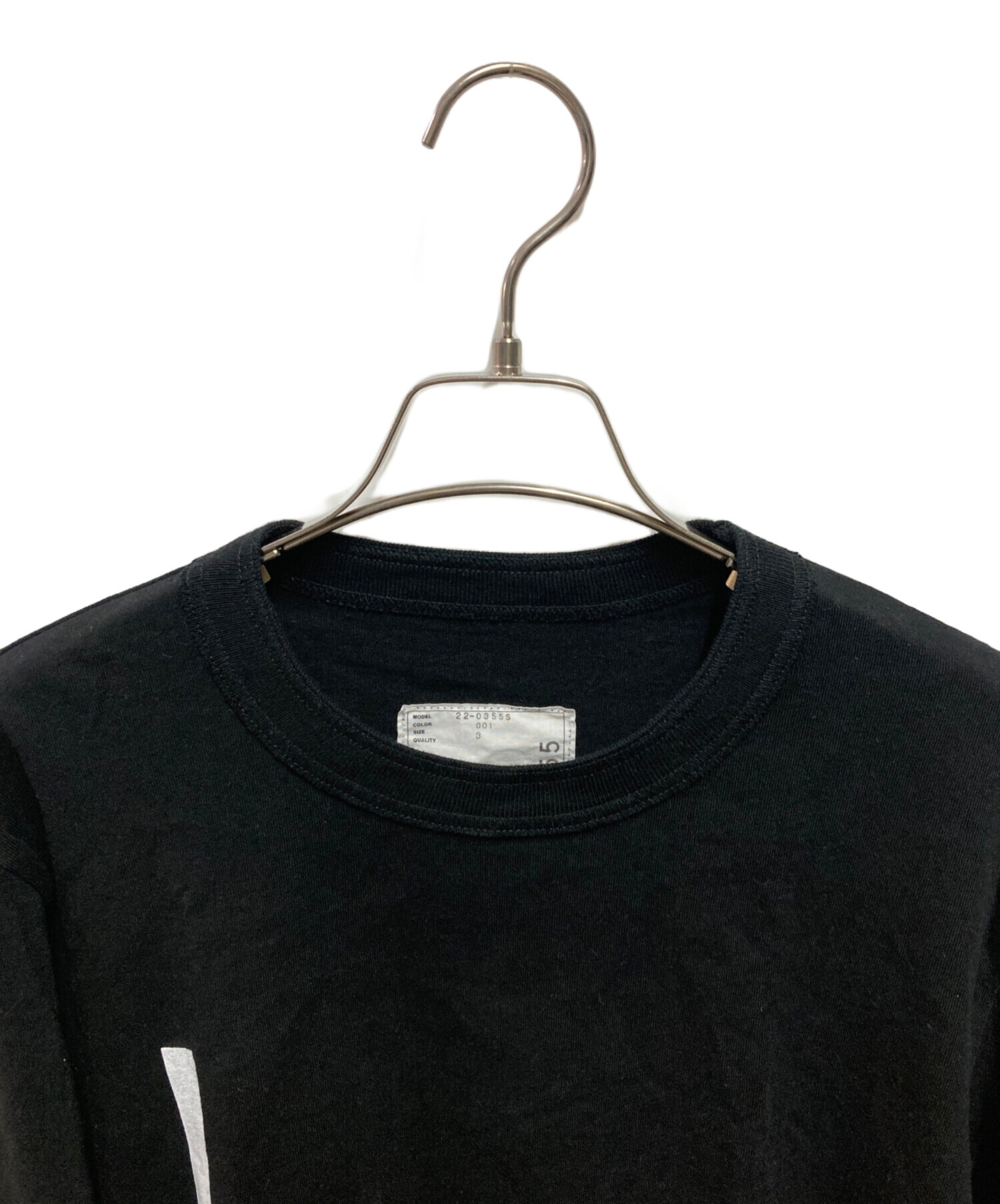 中古・古着通販】sacai (サカイ) I Get LIFTED L/S T-Shirt 22-0355S