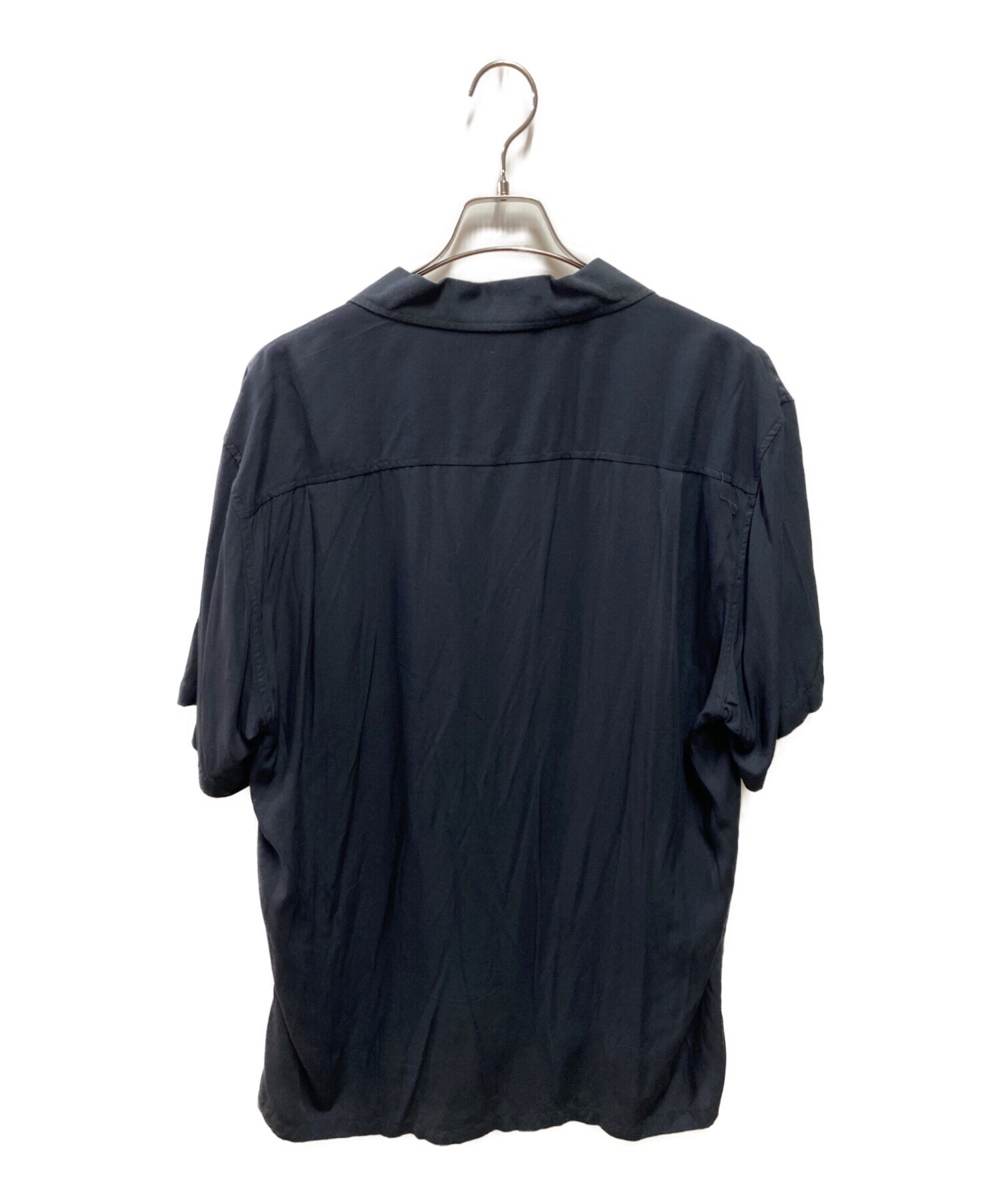 中古・古着通販】HUF (ハフ) フラワープリント半袖オープンカラー 