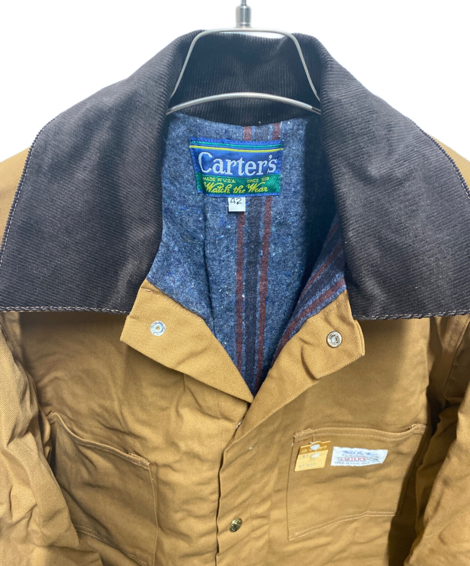 中古・古着通販】Carter's (カーターズ) 70‐80's ダック地カバーオール