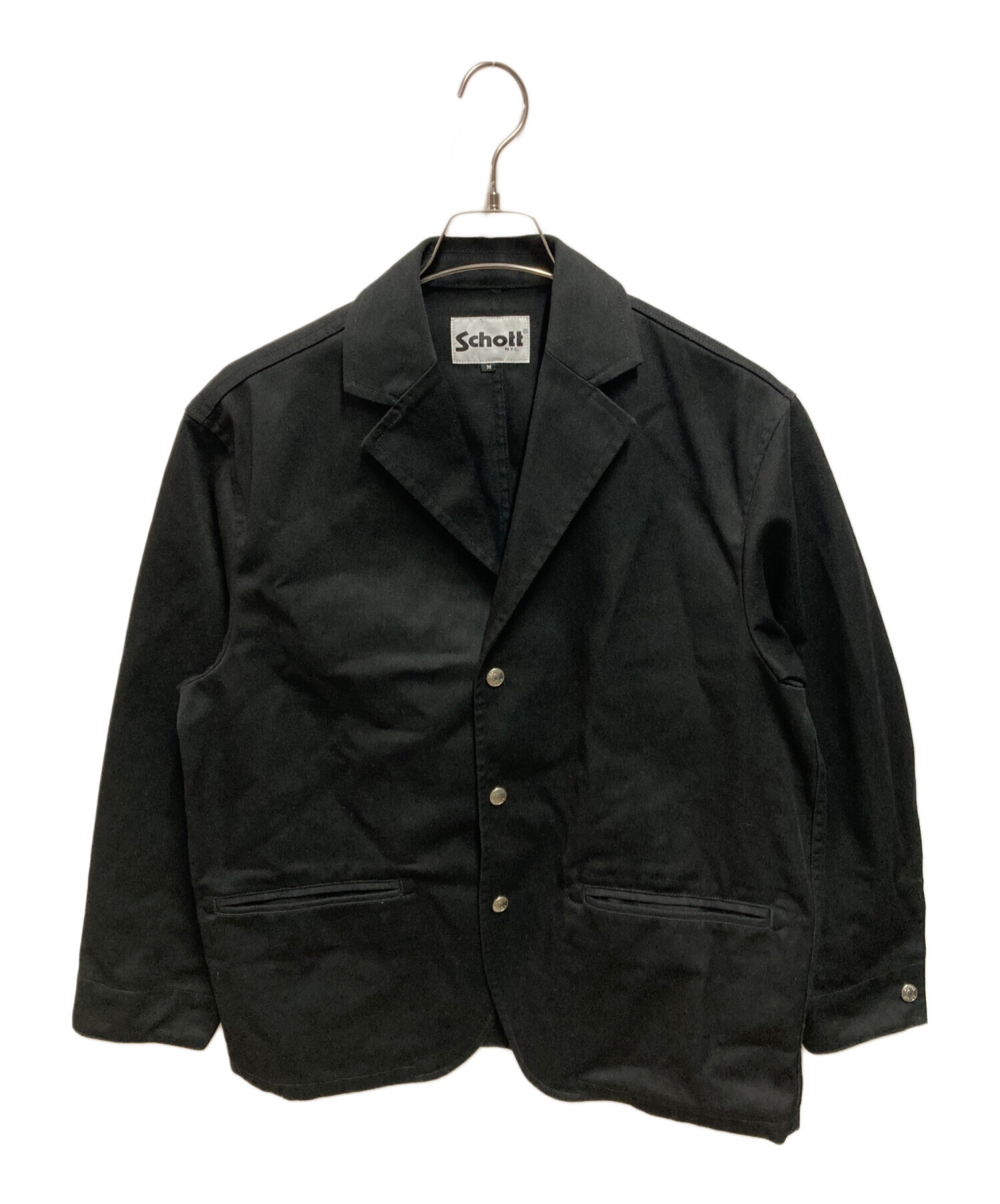 Schott TC 3B JACKET ブラック M ショット レザー 【公式通販】
