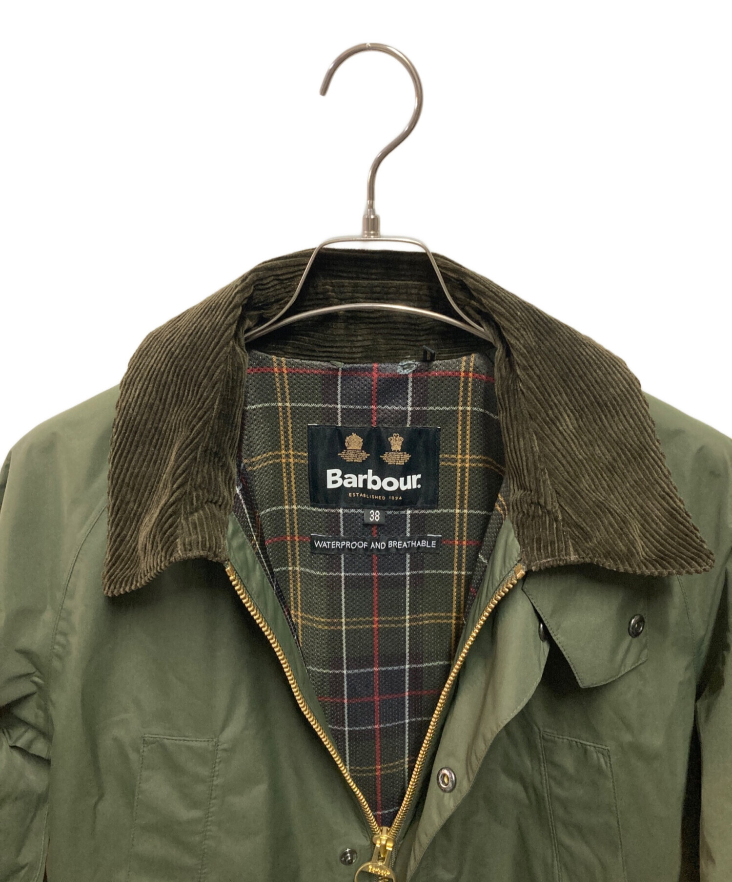 中古・古着通販】Barbour (バブアー) ライトシェルビデイルジャケット