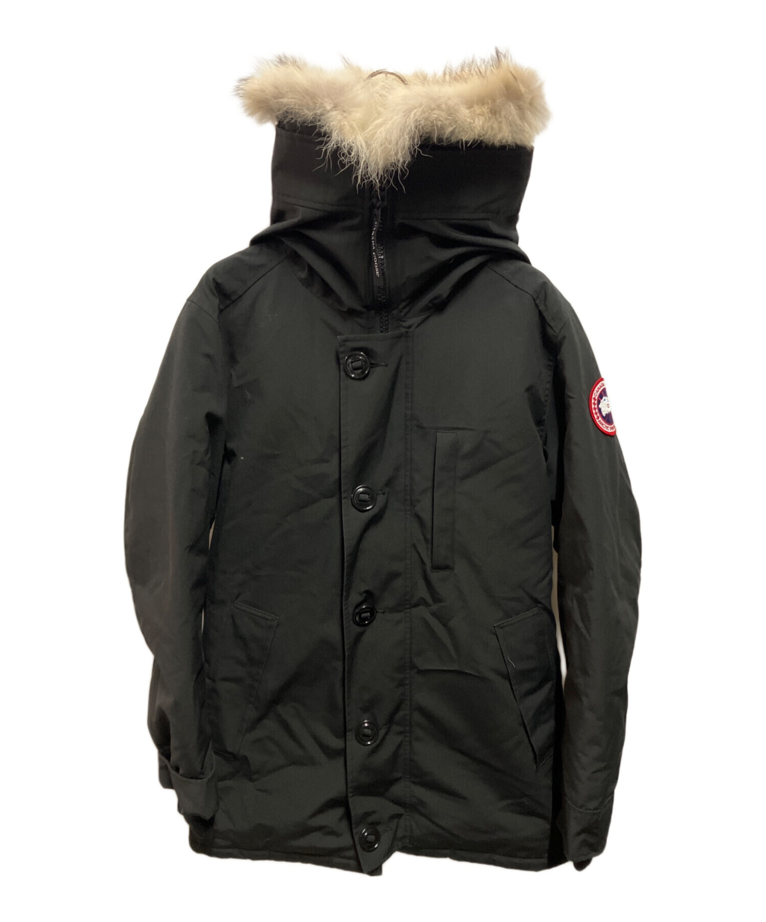 中古・古着通販】CANADA GOOSE (カナダグース) JASPER PARKA ブラック