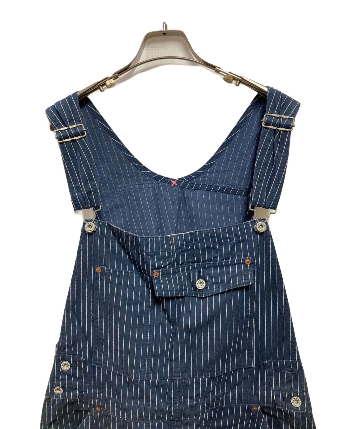 MOMOTARO JEANS ストライプ ベスト 42サイズ 中古・古着通販】MOMOTARO JEANS (桃太郎ジーンズ) ストライプ