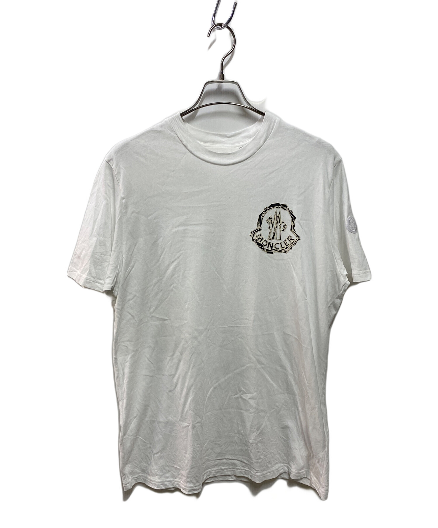 中古・古着通販】MONCLER (モンクレール) 25SS ロゴプリント Tシャツ