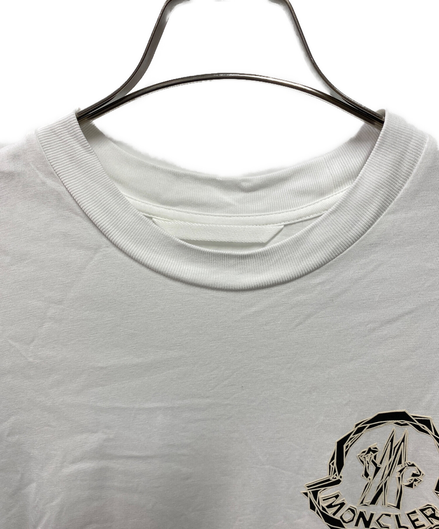 中古・古着通販】MONCLER (モンクレール) 25SS ロゴプリント Tシャツ