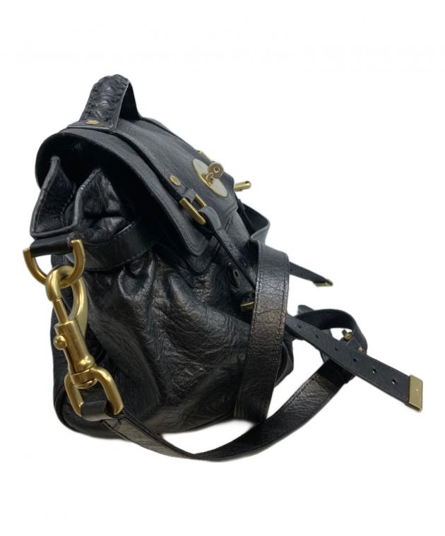 中古・古着通販】MULBERRY (マルベリー) ショルダーバッグ ブラック