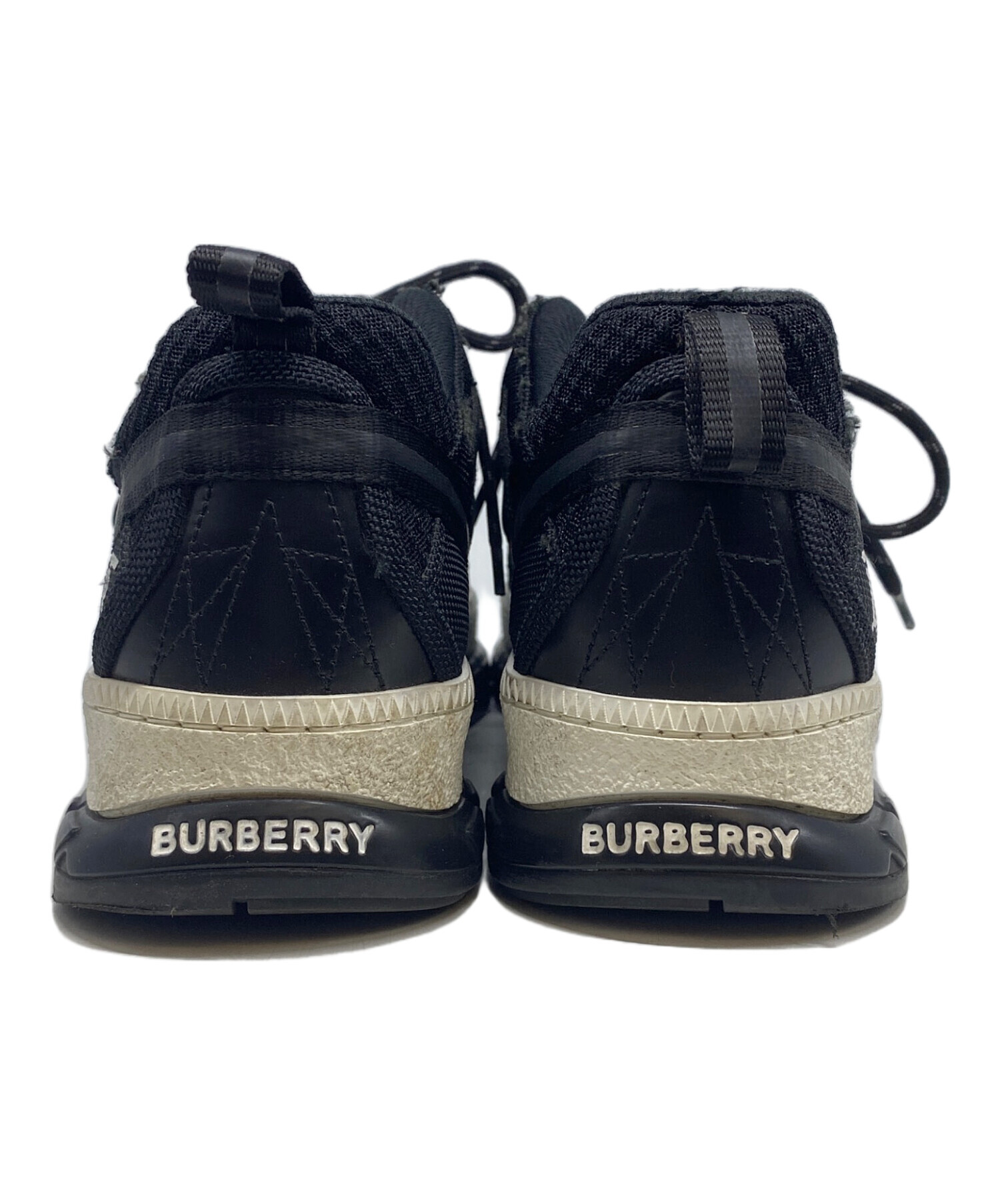 値下げ❗️BURBERRY☆バーバリー☆レザーメッシュ ユニオン スニーカー 