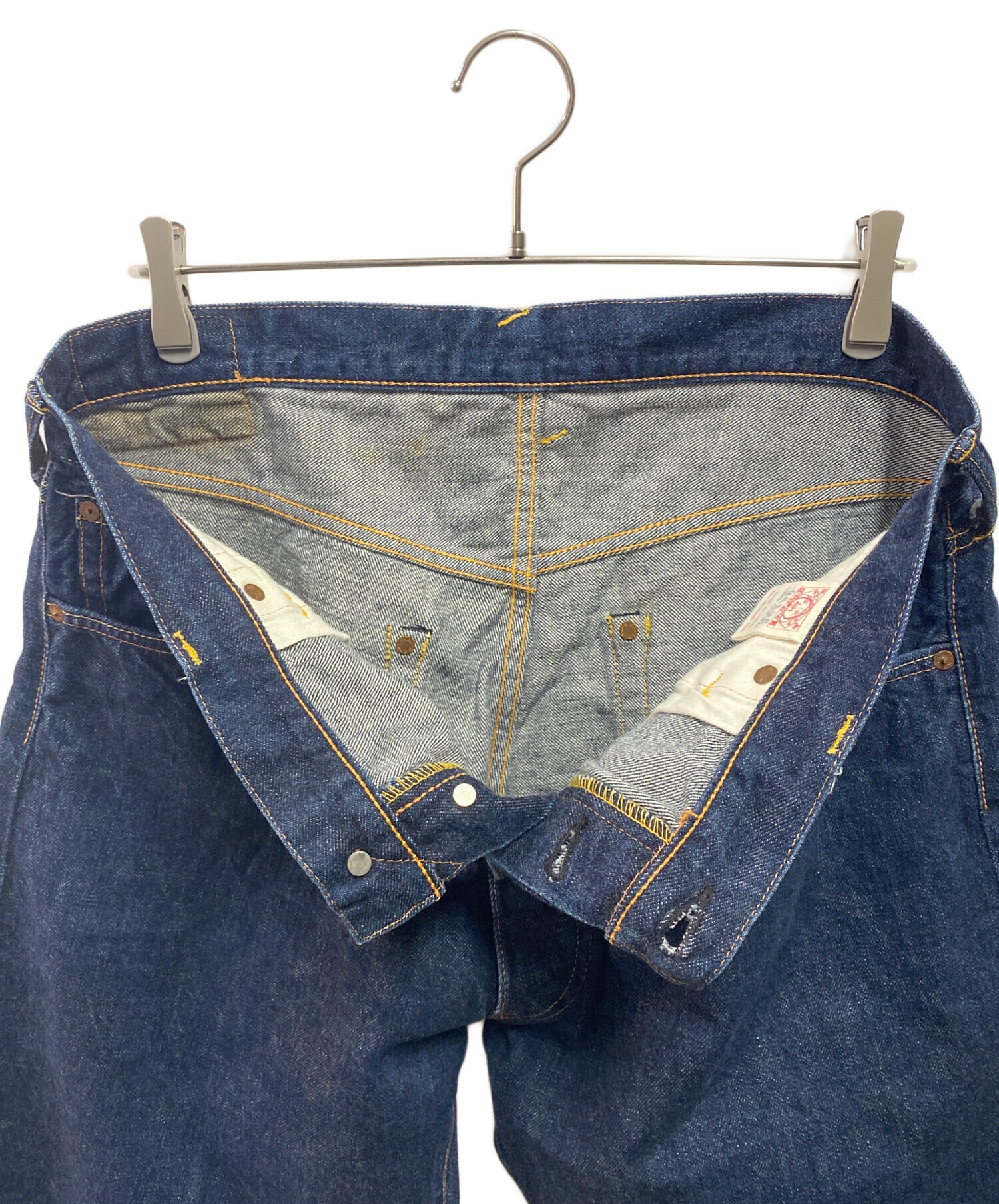 中古・古着通販】EVISU (エヴィス) 男カモメペイントデニムパンツ