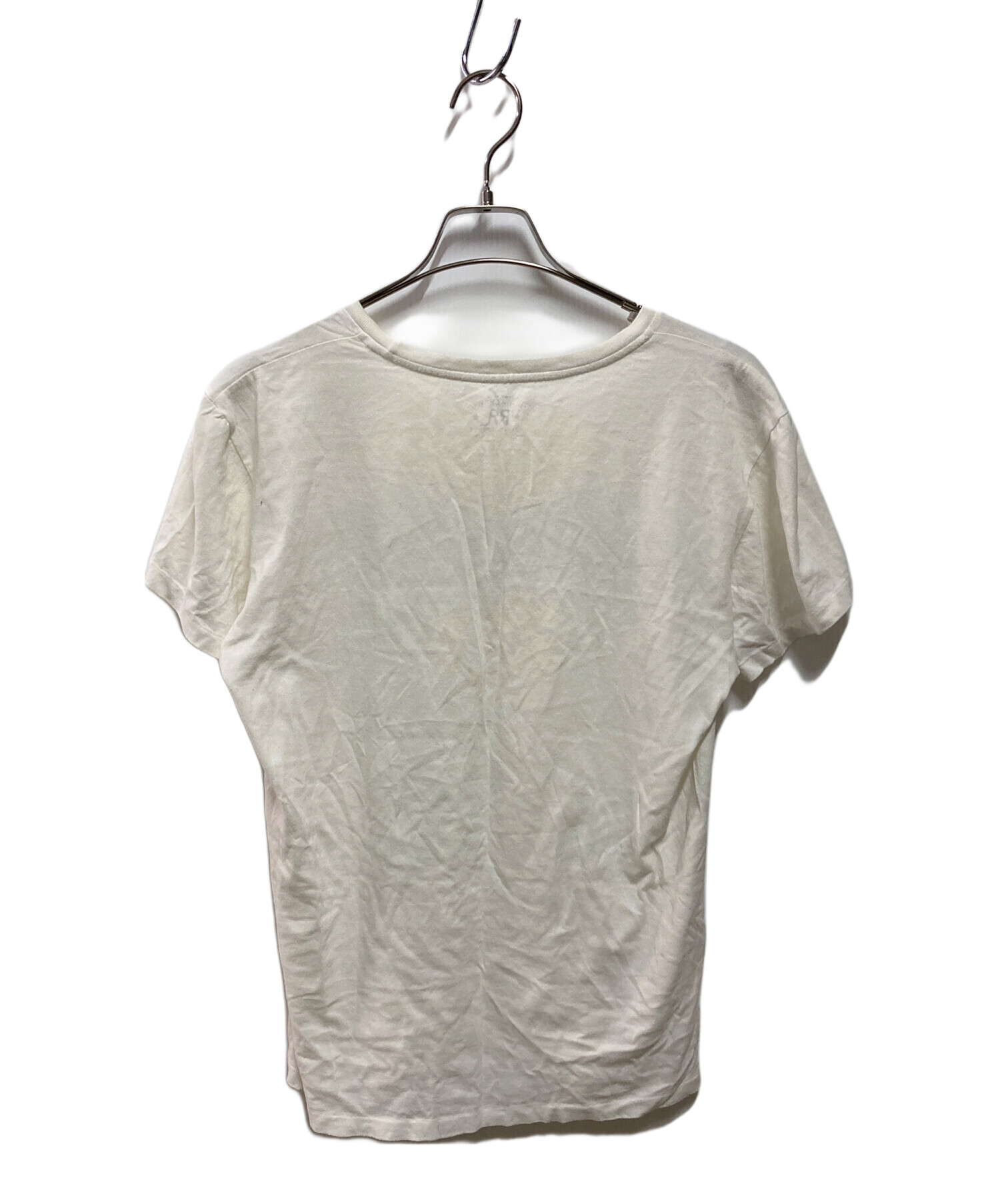 中古・古着通販】RRL (ダブルアールエル) プリントTシャツ ホワイト 
