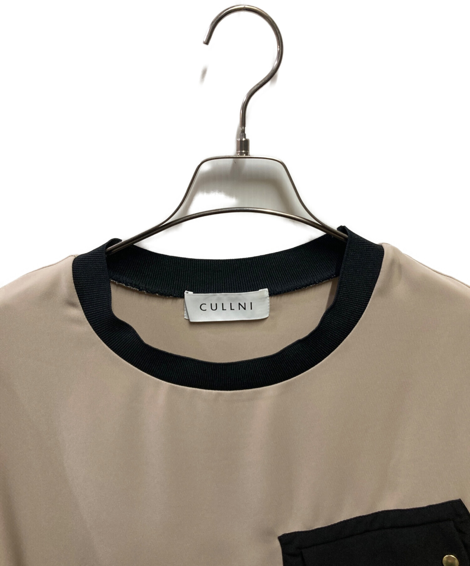 中古・古着通販】CULLNI (クルニ) Tシャツ ベージュ サイズ:1