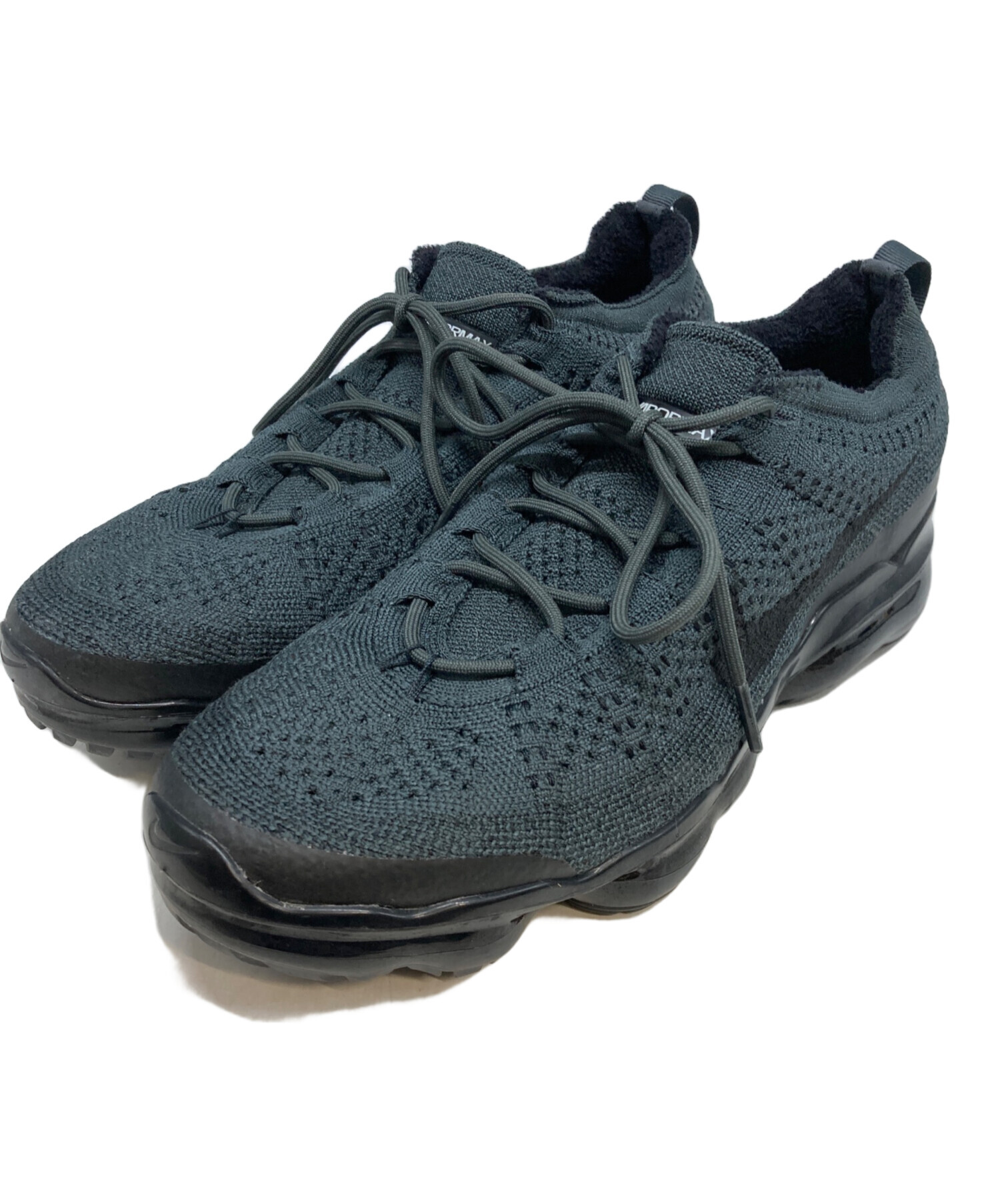 中古 NIKE AIR VAPORMAX FLYKNIT スニーカー ブラック 中古・古着通販】NIKE (ナイキ) Air Vapormax Flyknit 3 ローカット