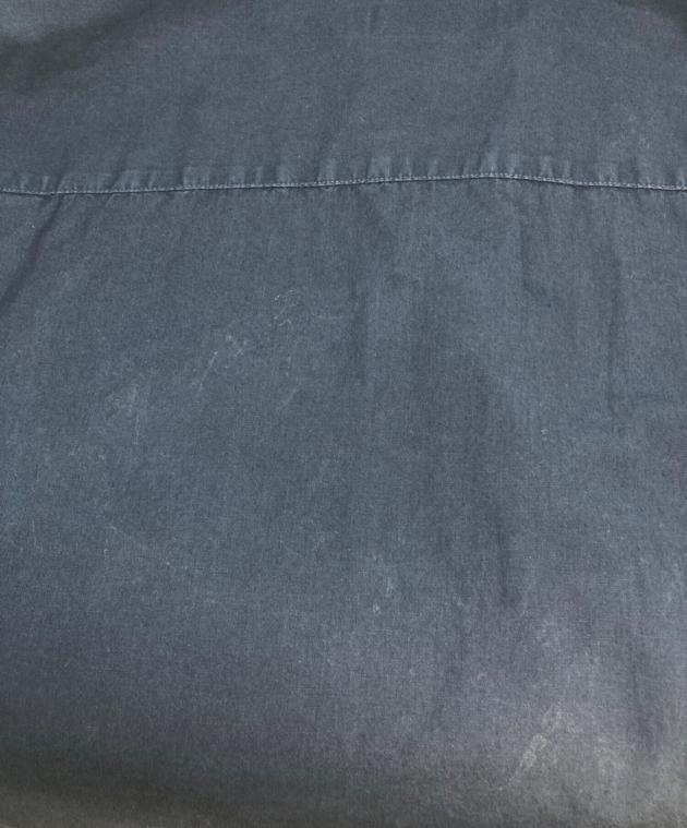 中古・古着通販】ISSEY MIYAKE (イッセイミヤケ) 半袖シャツ ネイビー