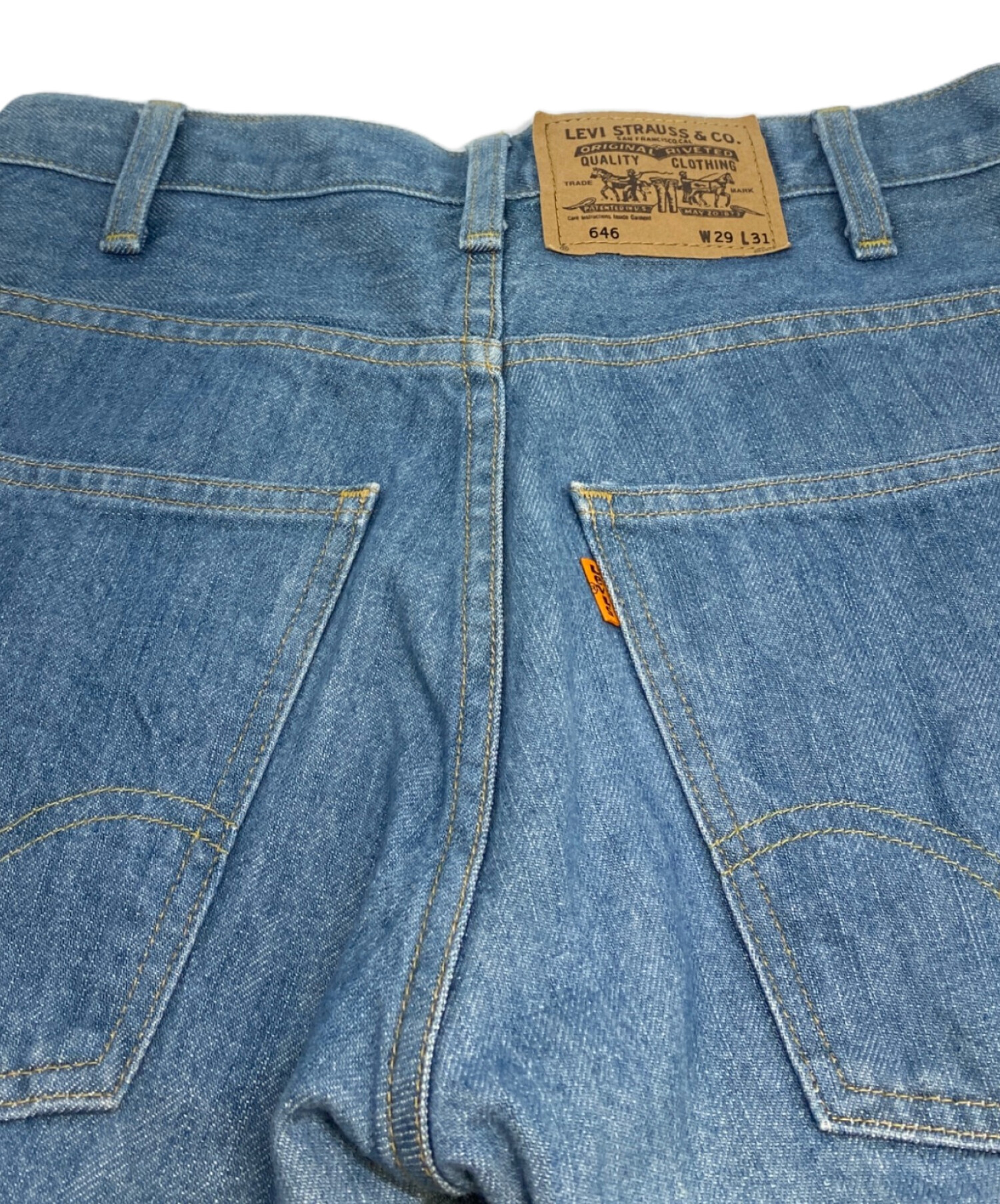 中古・古着通販】LEVI'S (リーバイス) オレンジタブ復刻 646 フレア