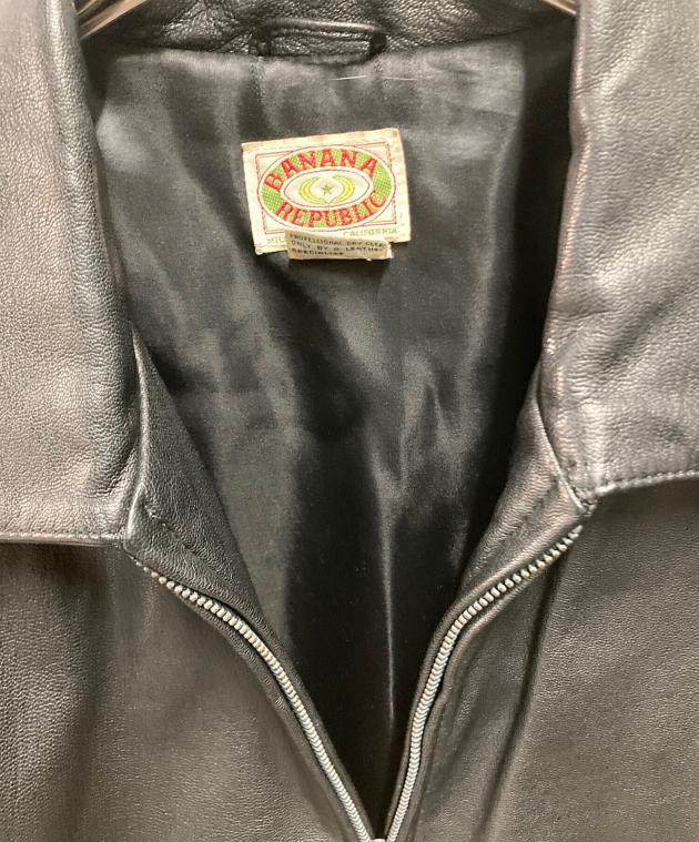 中古・古着通販】BANANA REPUBLIC (バナナリパブリック) 80's レザー