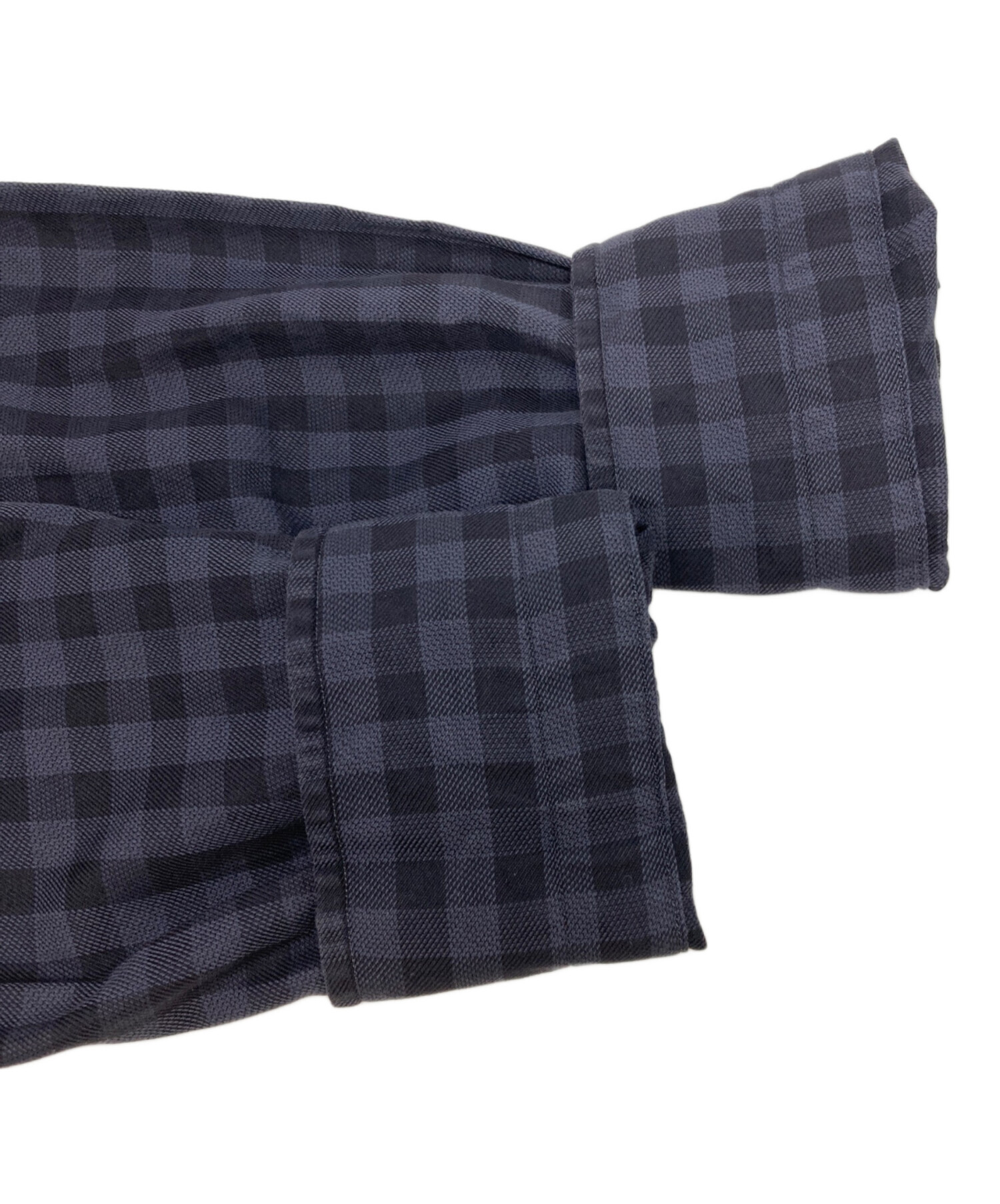 【新品未使用】TOM FORD ネイビー ドレスシャツ XL 定価約8.0万円 中古・古着通販】TOM FORD (トムフォード) チェックドレスシャツ
