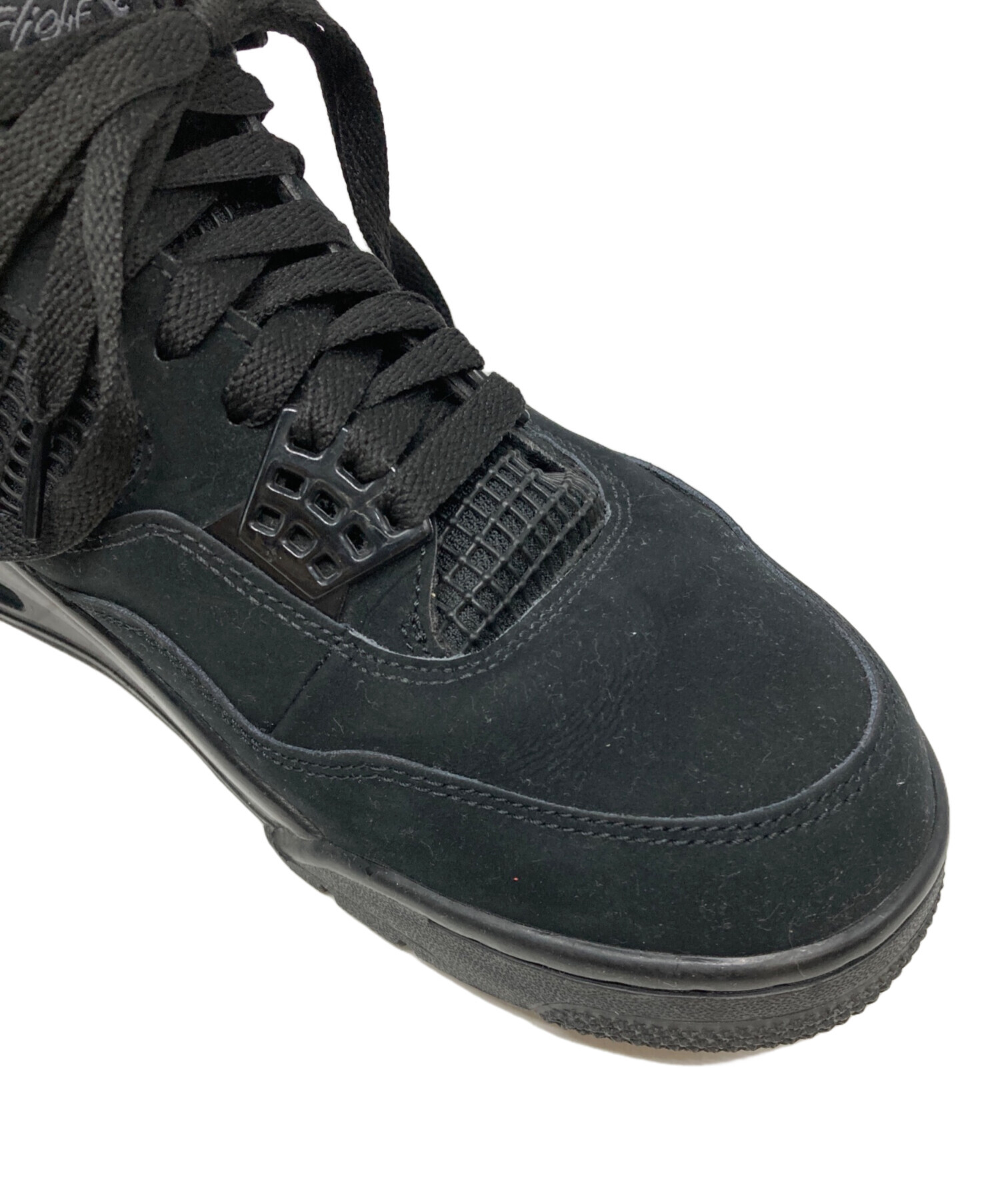 中古・古着通販】NIKE (ナイキ) AIR JORDAN 4 BLACK CAT ブラック 