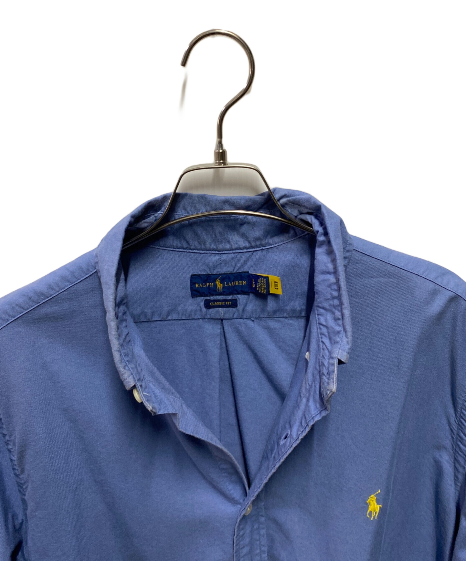 中古・古着通販】RALPH LAUREN (ラルフローレン) シャツ ブルー サイズ