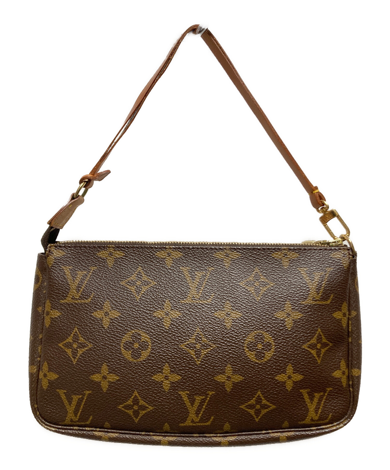 ルイヴィトン ショルダー ポーチ 中古・古着通販】LOUIS VUITTON (ルイ ヴィトン) ポシェット・アクセ