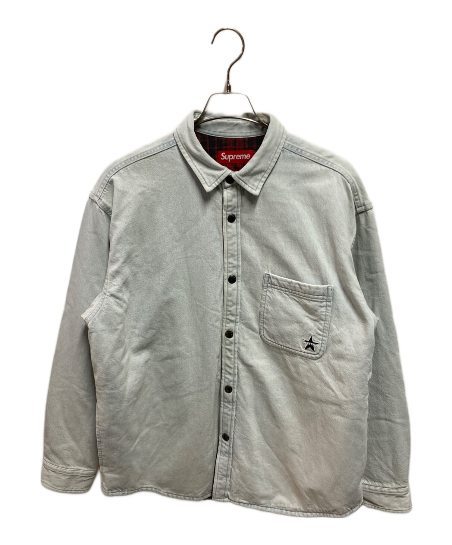中古・古着通販】SUPREME (シュプリーム) Quilted Lined Denim Snap
