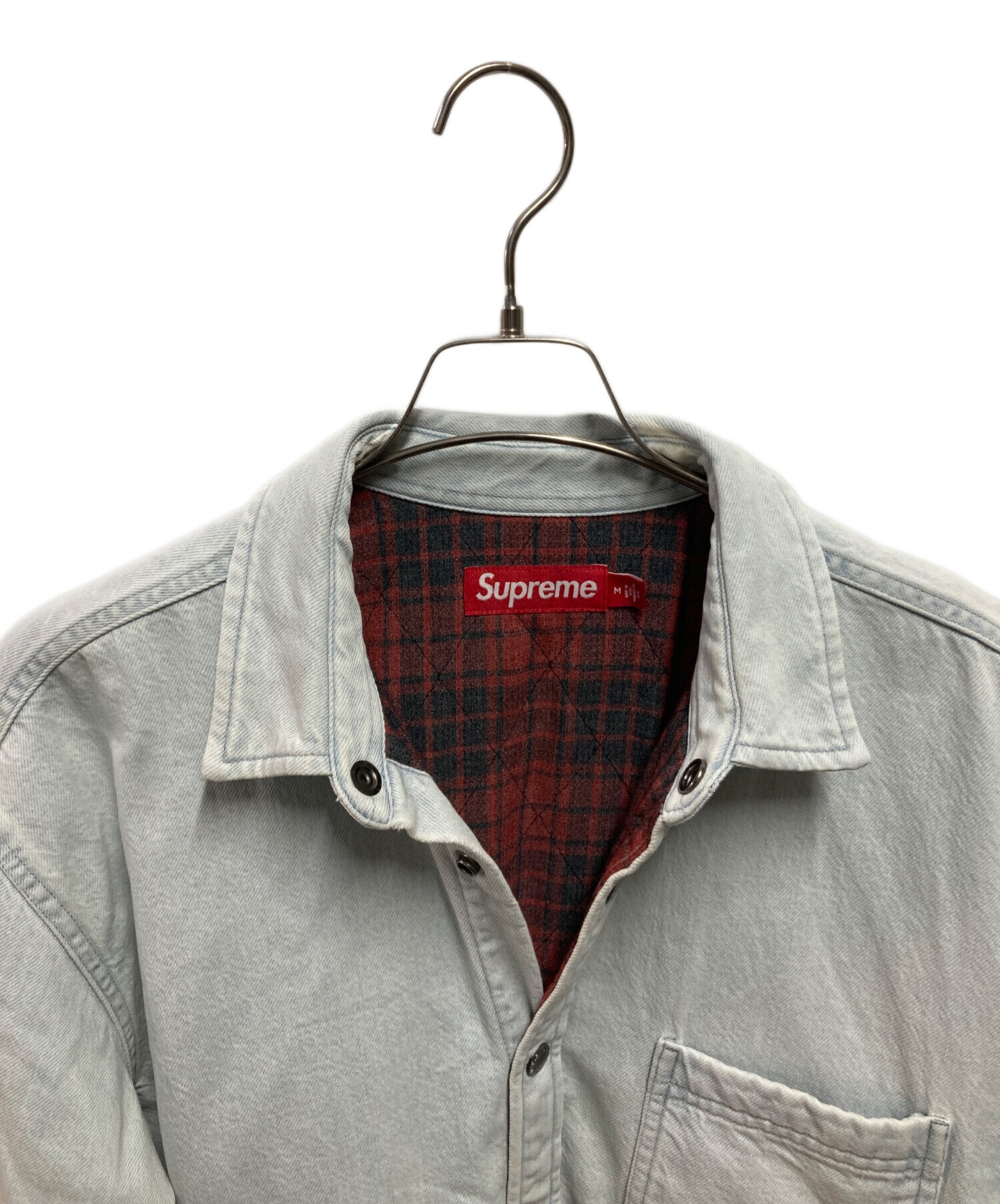 中古・古着通販】SUPREME (シュプリーム) Quilted Lined Denim Snap