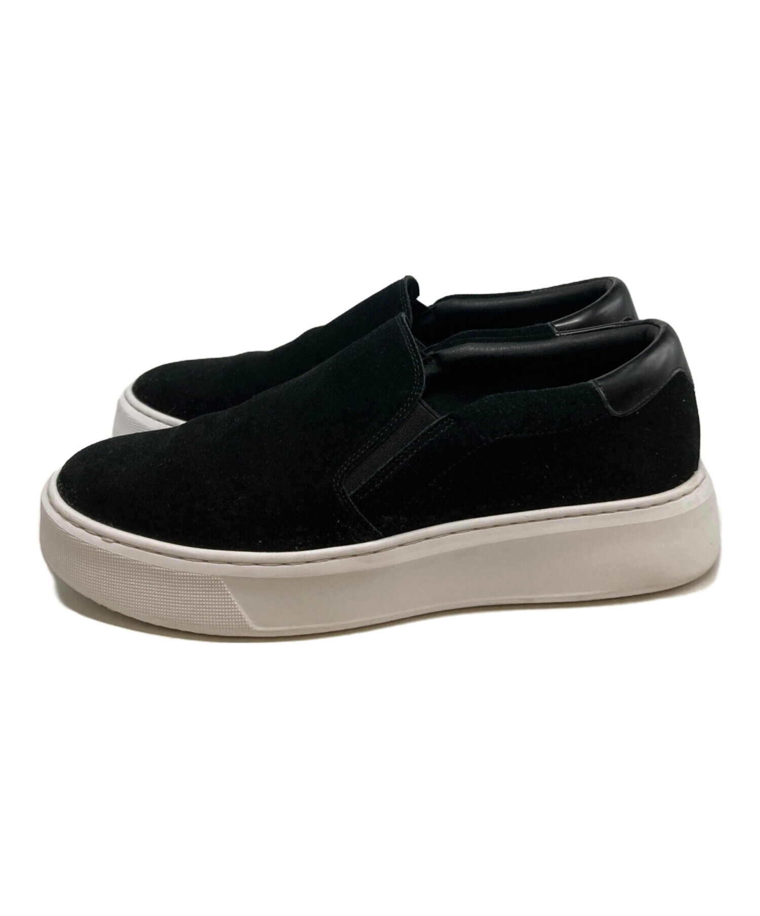 中古・古着通販】AOURE (アウール) DEVICE1 SLIPON SNEAKER ブラック 