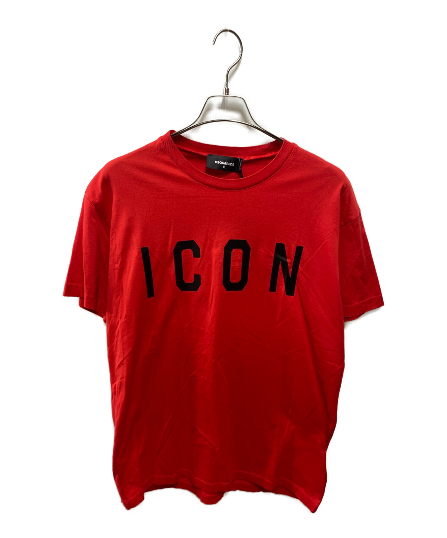 中古・古着通販】DSQUARED2 (ディースクエアード) Tシャツ レッド