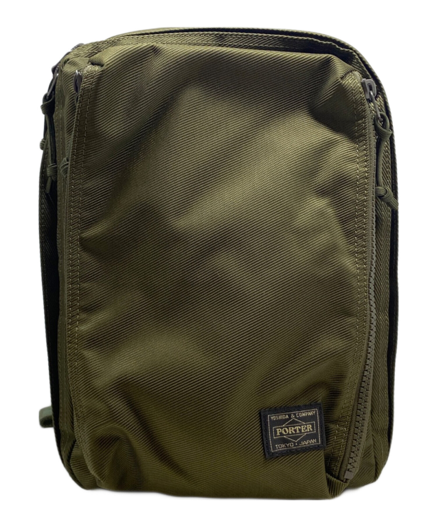 中古・古着通販】PORTER (ポーター) UNIT SLING SHOULDER BAG グリーン