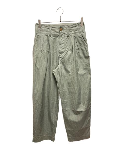 パンツ FINX HERRINGBONE SLACKS 中古・古着通販】AURALEE (オーラリー) WASHED FINX HERRINGBONE
