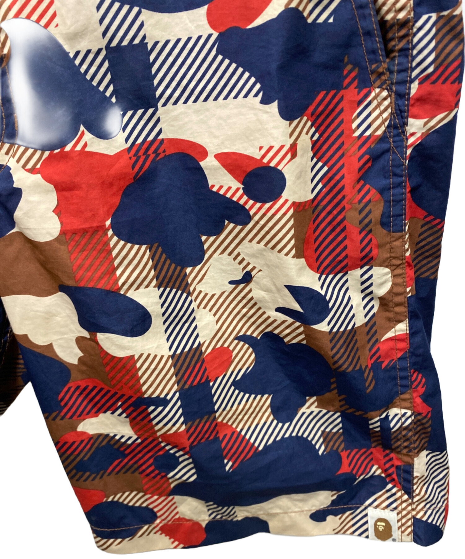 中古・古着通販】A BATHING APE (アベイシングエイプ) カモ柄ハーフ