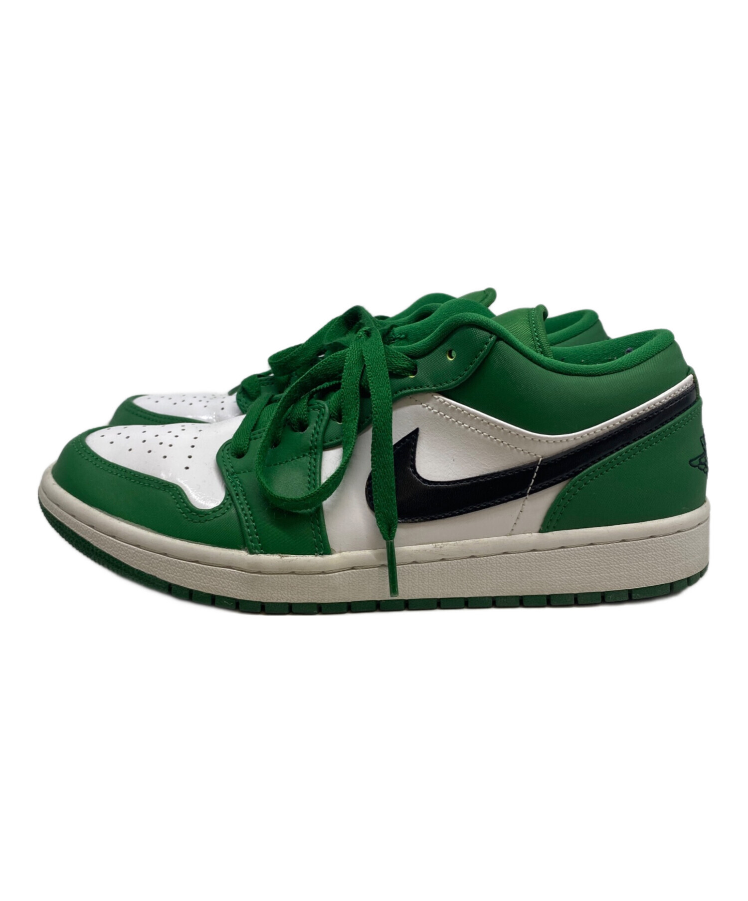 中古・古着通販】NIKE (ナイキ) AIR JORDAN 1 LOW グリーン サイズ 