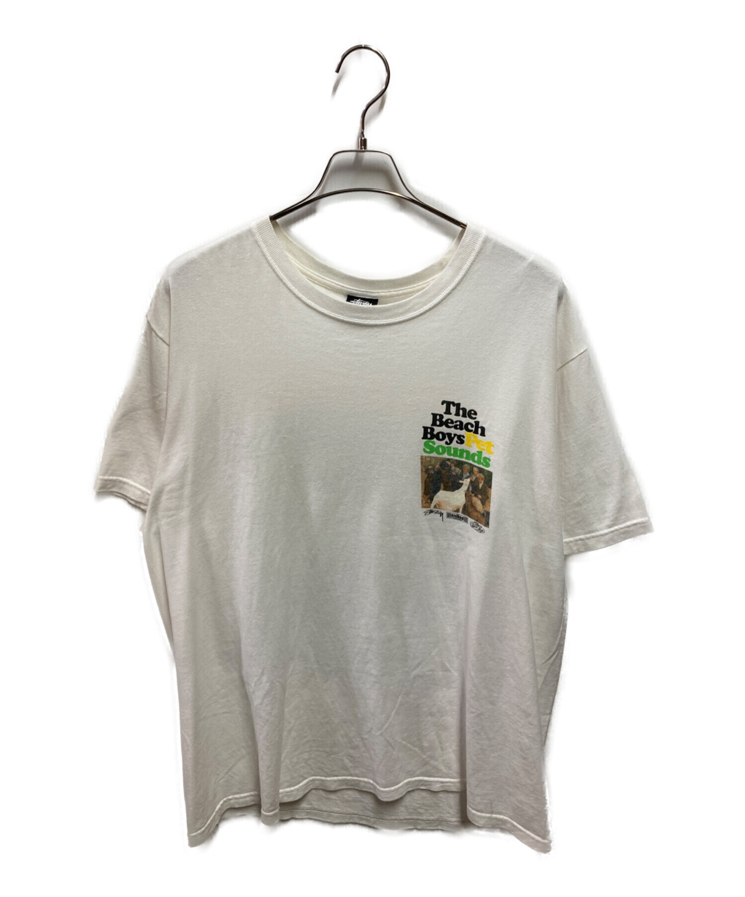 中古・古着通販】stussy (ステューシー) Tシャツ ホワイト サイズ:L 