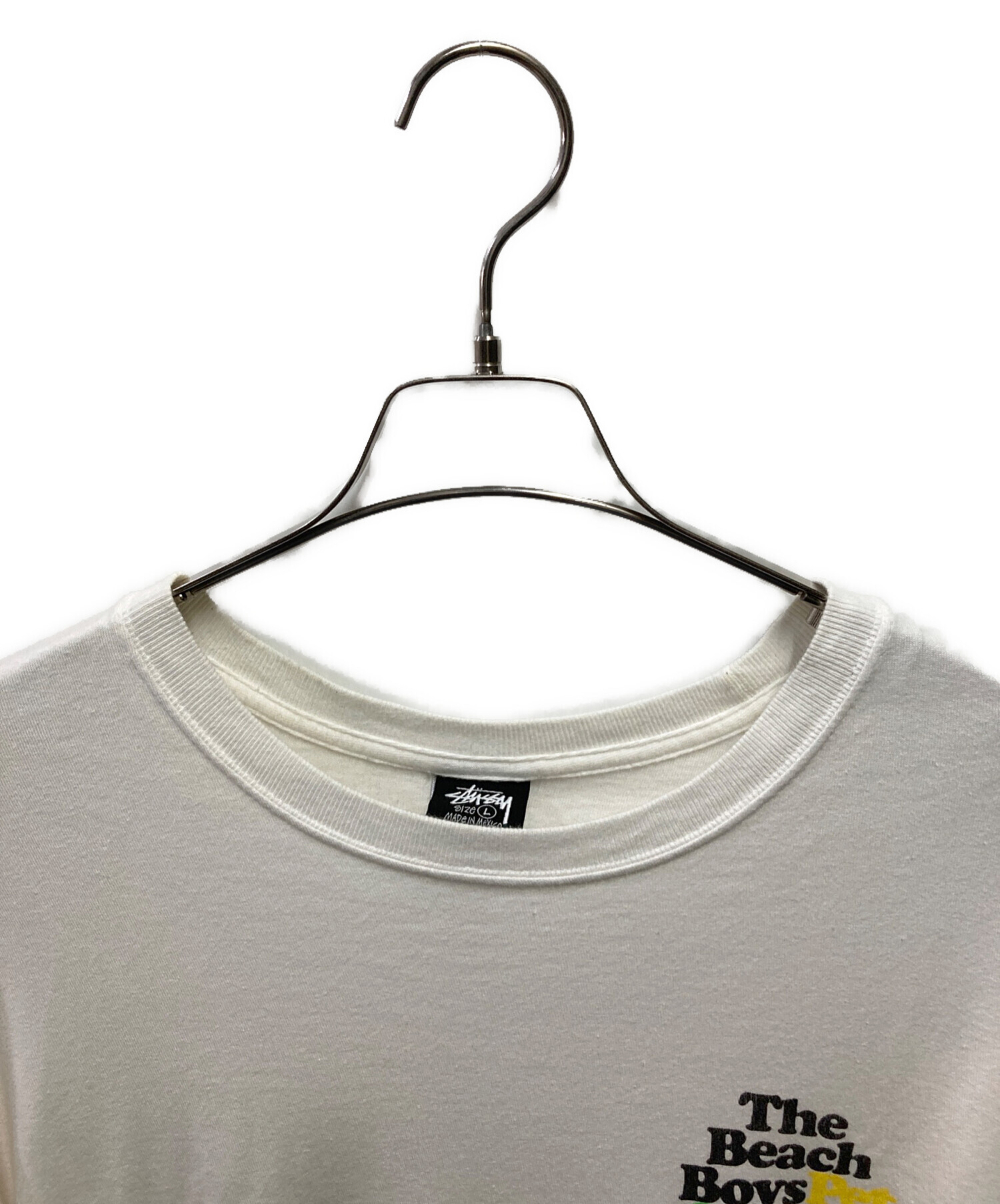 中古・古着通販】stussy (ステューシー) Tシャツ ホワイト サイズ:L 