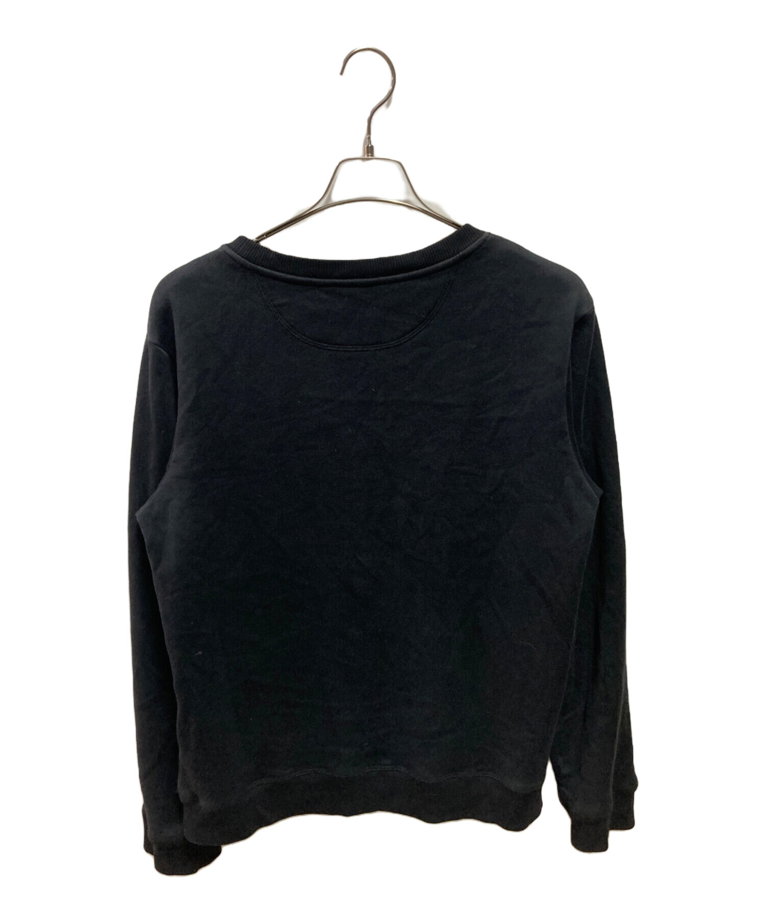 VALENTINO ヴァレンティノ スウェット L 黒 【古着】【中古】【送料無料】 中古・古着通販】VALENTINO (ヴァレンティノ) VLTN L/S SWEAT ブラック