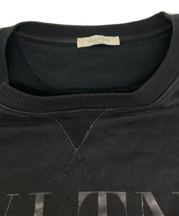 中古・古着通販】VALENTINO (ヴァレンティノ) VLTN L/S SWEAT ブラック