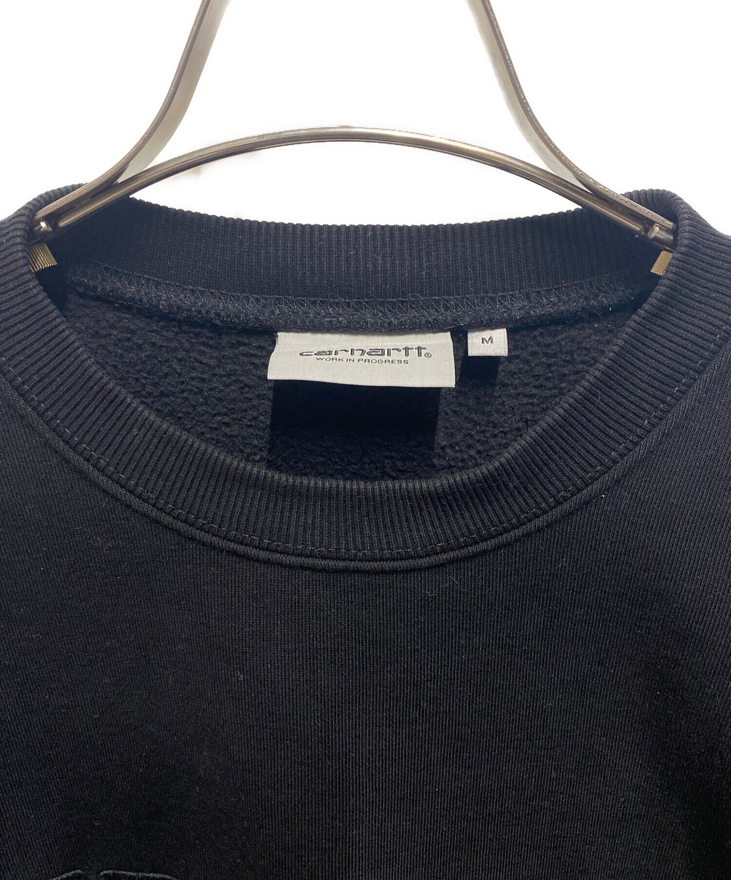 中古・古着通販】CarHartt (カーハート) スウェット ブラック サイズ