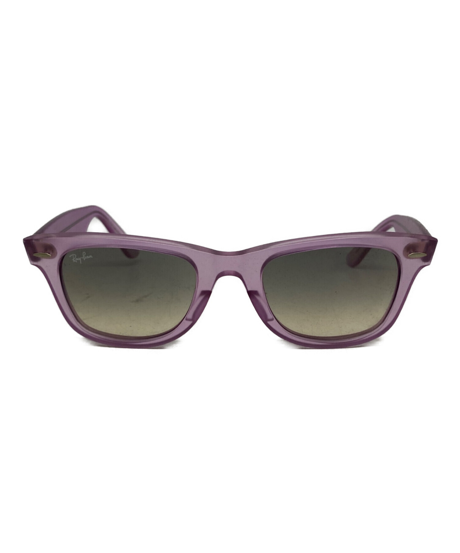 中古・古着通販】RAY-BAN (レイバン) サングラス パープル サイズ:SIZE