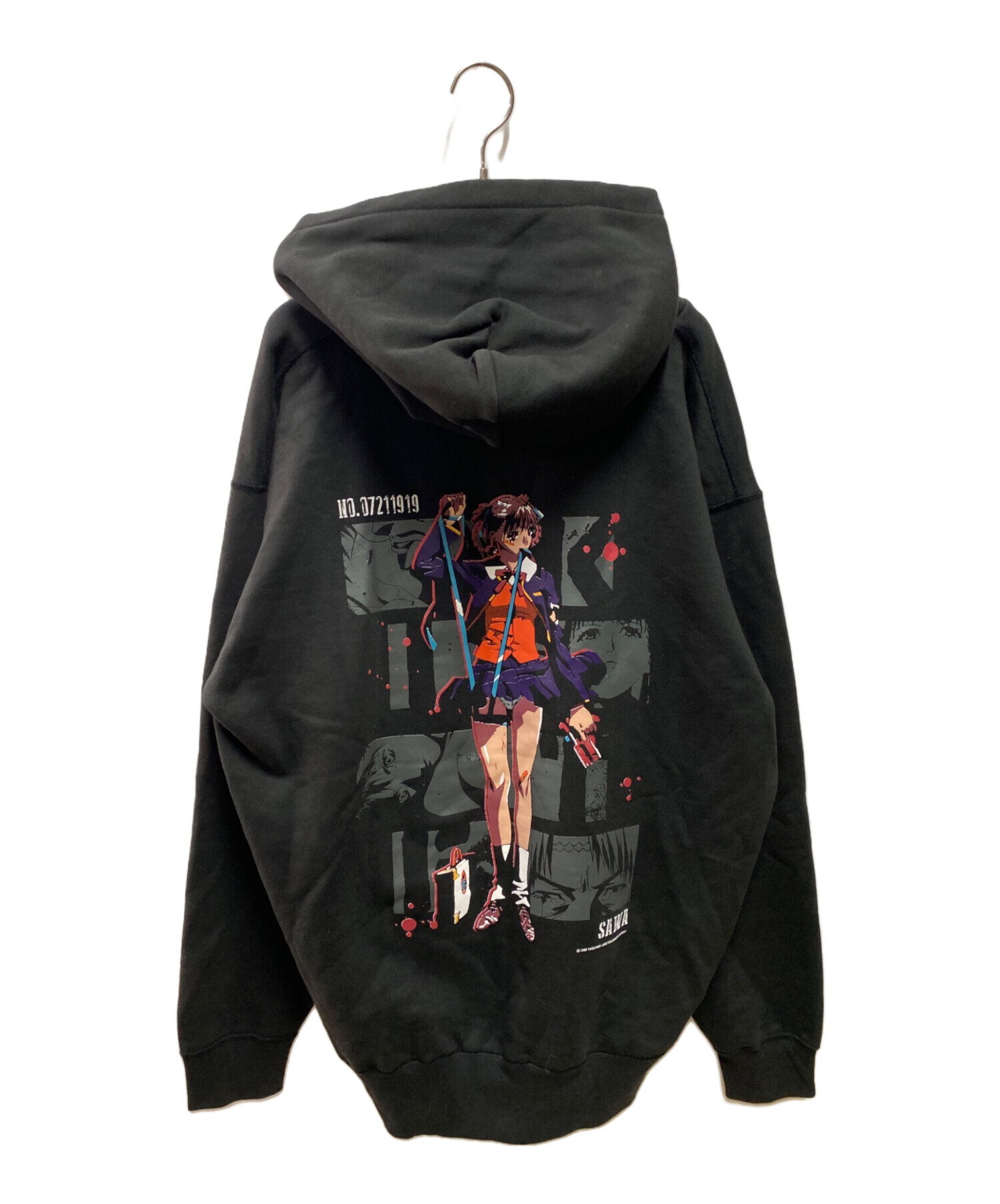 中古・古着通販】Chillweeb (チルウィーブ) パーカー ブラック サイズ